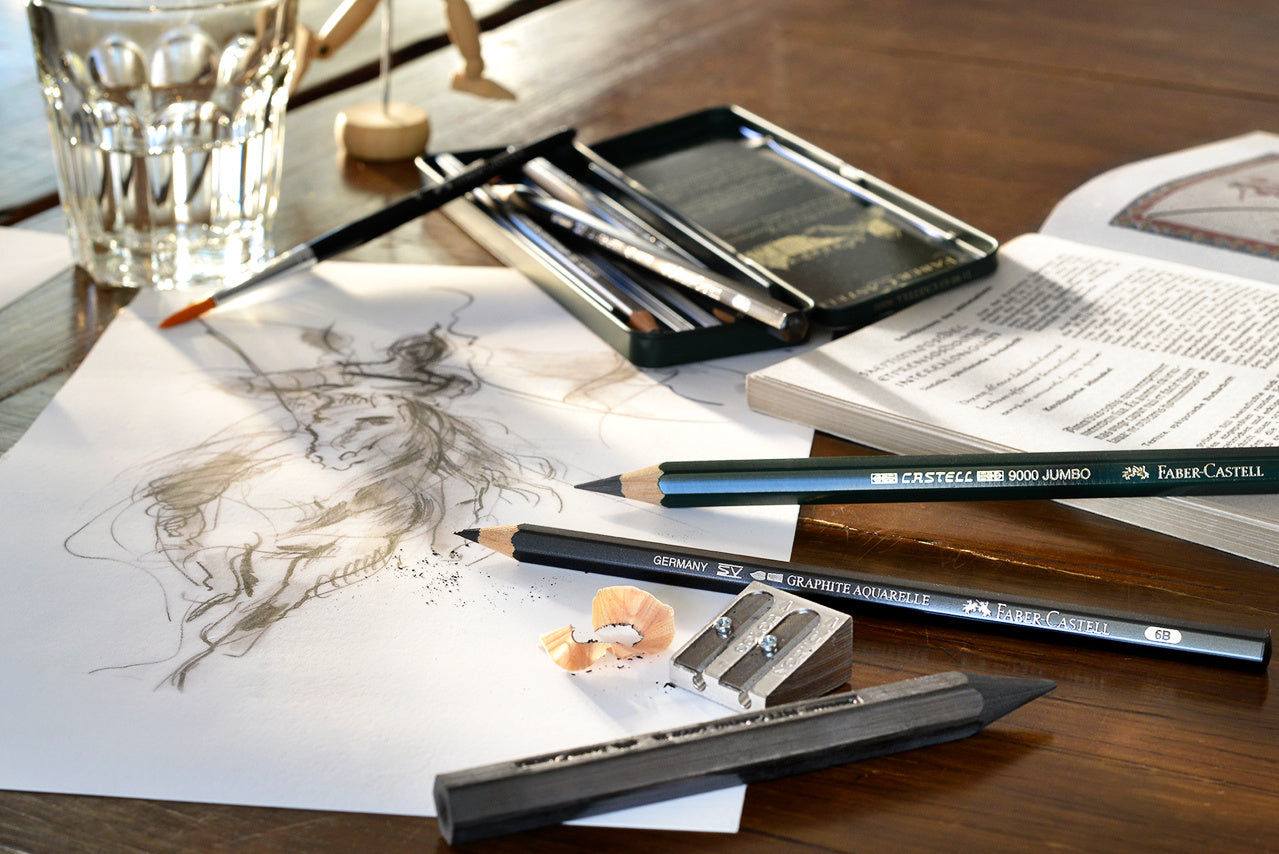 BLISTER 7 PIESE PITT GRAFIT FABER-CASTELL
