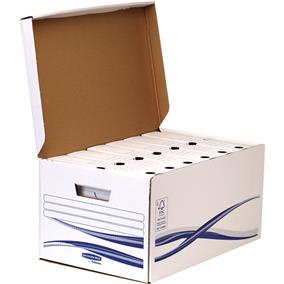 CONTAINER ARHIVARE CU CAPAC BANKERS BOX FELLOWES