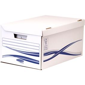 CONTAINER ARHIVARE CU CAPAC BANKERS BOX FELLOWES