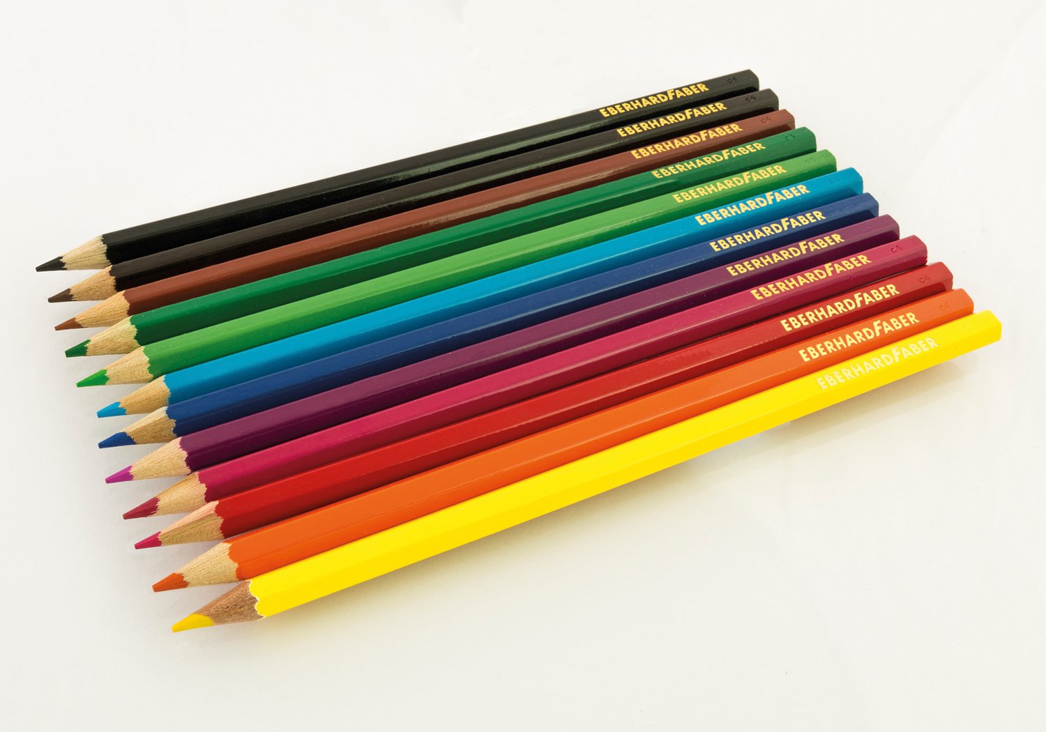 CREIOANE COLORATE 12 CULORI CUTIE METAL EBERHARD FABER