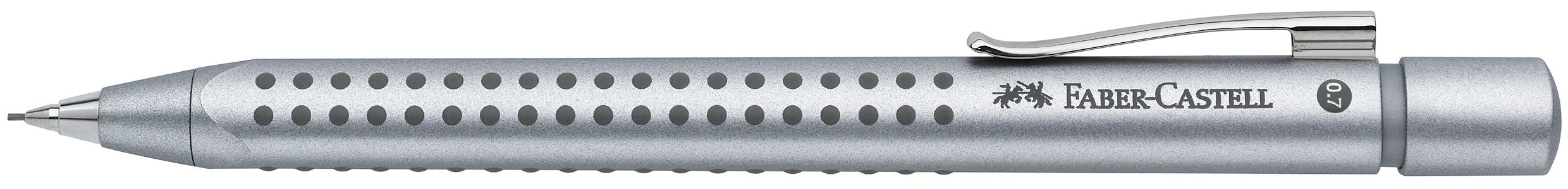 CREION MECANIC 0.7MM ARGINTIU GRIP 2011 FABER-CASTELL
