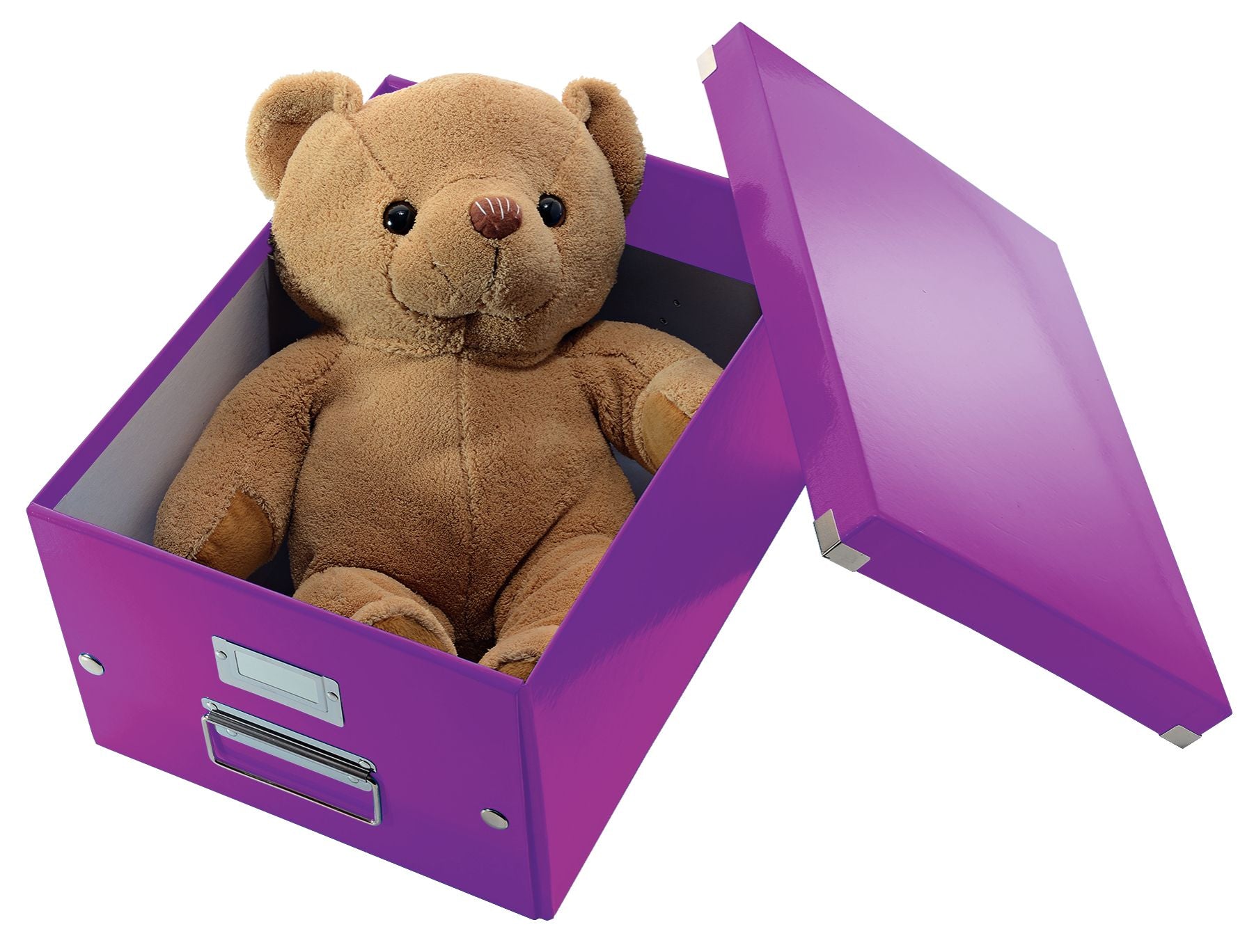 CUTIE DEPOZITARE MEDIE MOV CLICK&STORE LEITZ
