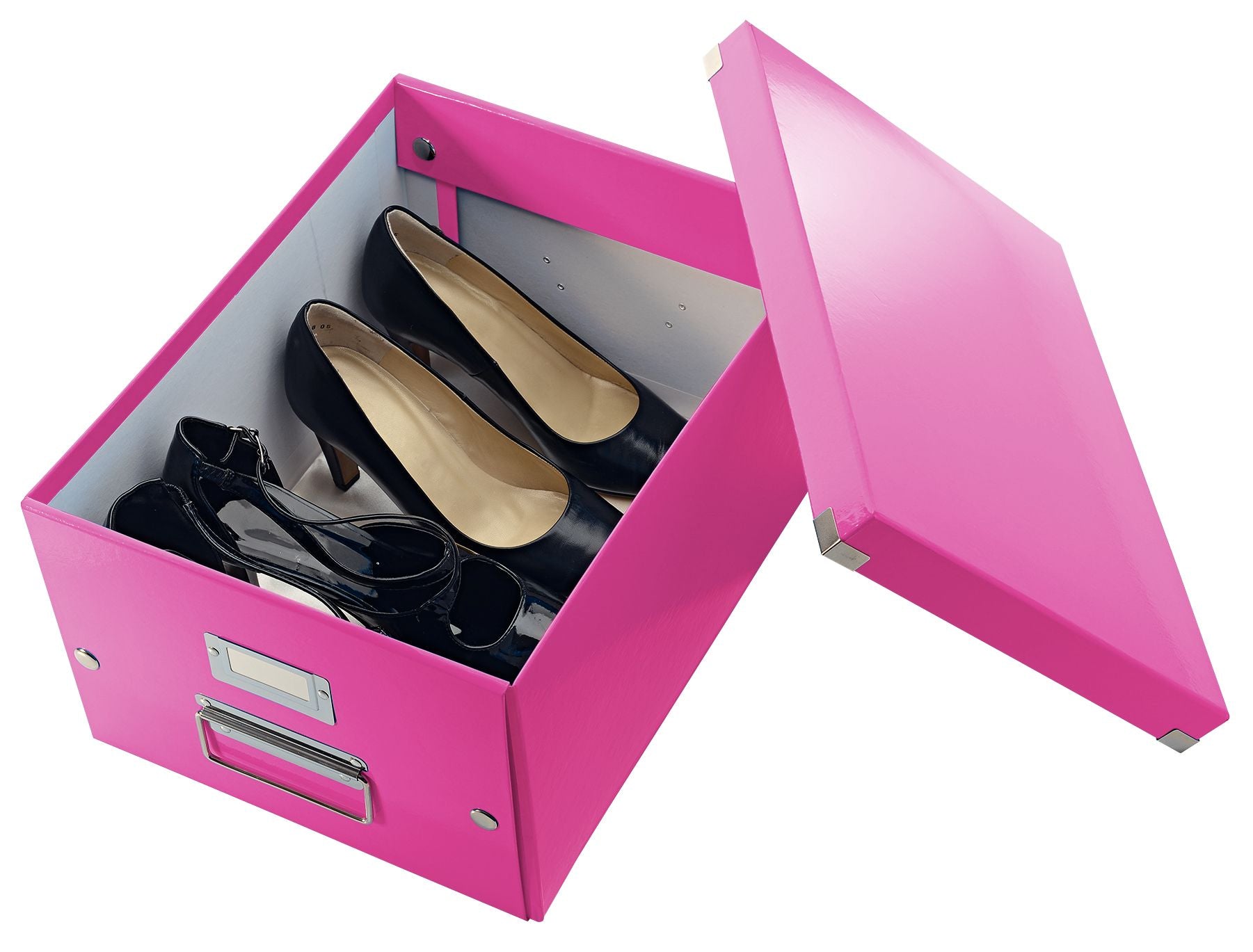 CUTIE DEPOZITARE MEDIE ROZ CLICK&STORE LEITZ