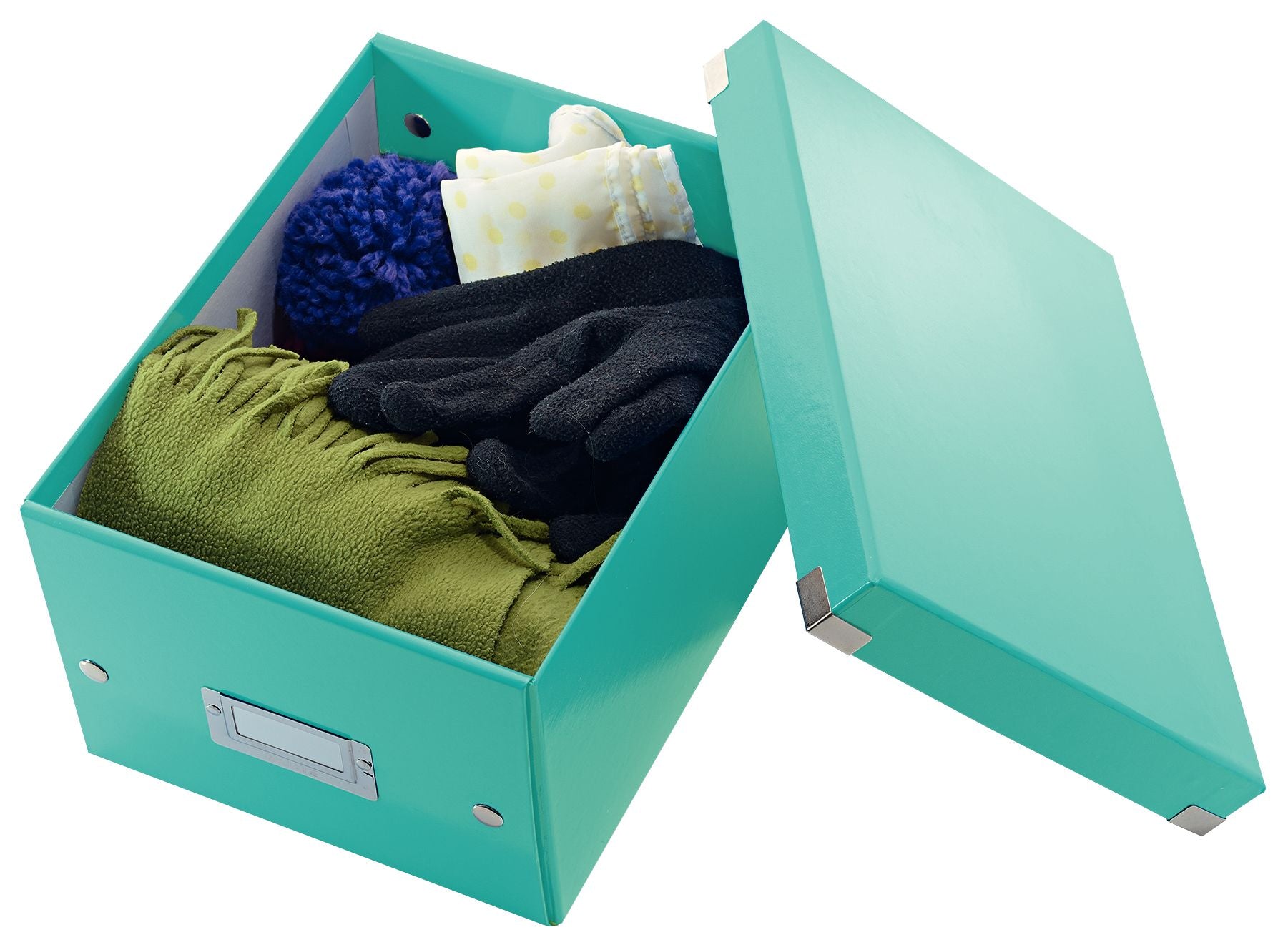 CUTIE DEPOZITARE MICA TURCOAZ CLICK&STORE LEITZ