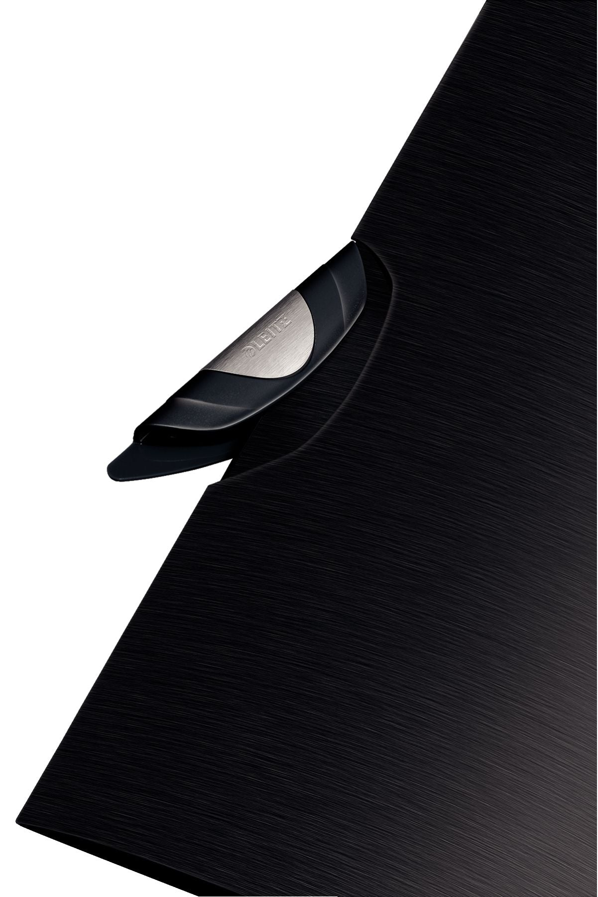 DOSAR PLASTIC CU CLIP NEGRU SATIN COLORCLIP PROF LEITZ