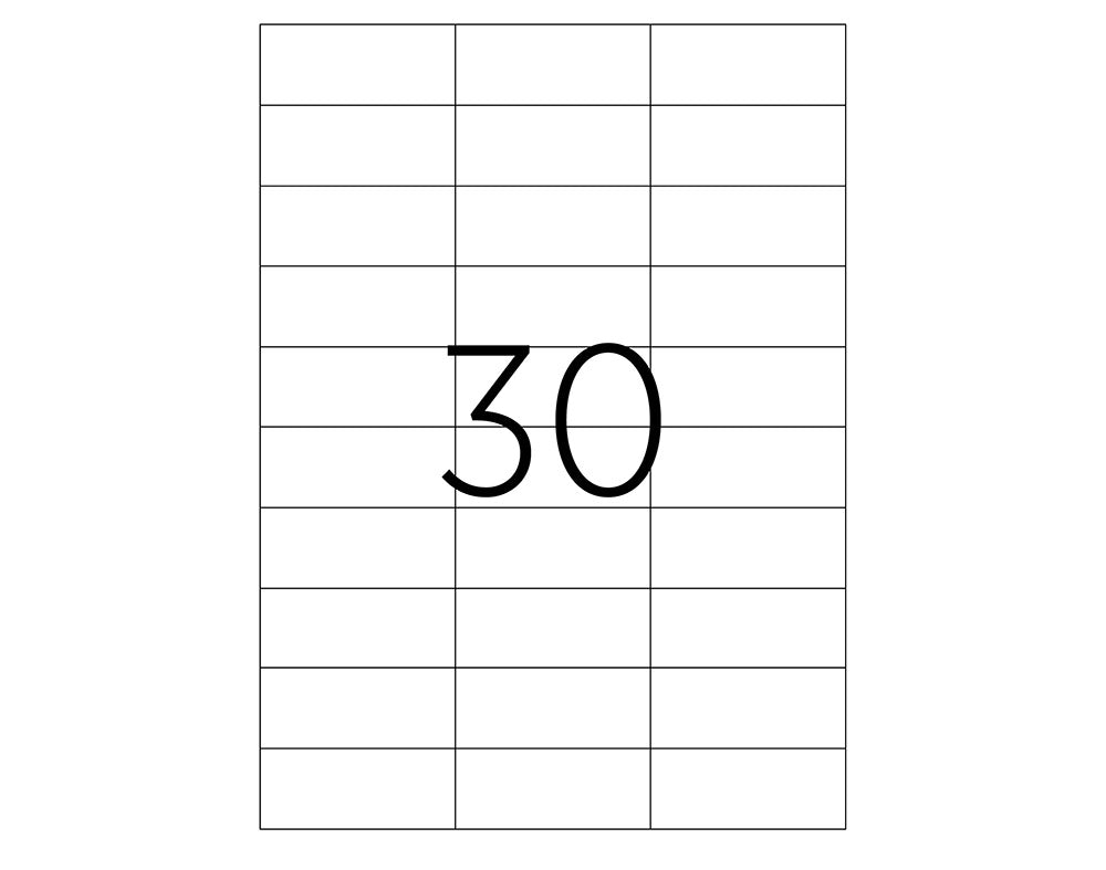 ETICHETE 30/A4 70*29.7MM COLTURI DREPTE 100/TOP TANEX