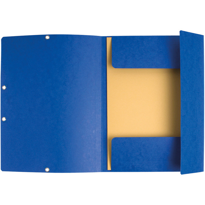 MAPA CARTON CU ELASTIC 400G ALBASTRA EXACOMPTA
