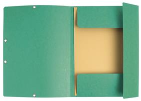 MAPA CARTON CU ELASTIC 400G VERDE EXACOMPTA