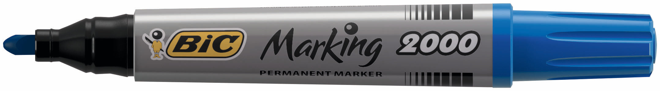MARKER PERMANENT ALBASTRU VARF ROTUND 2000 BIC