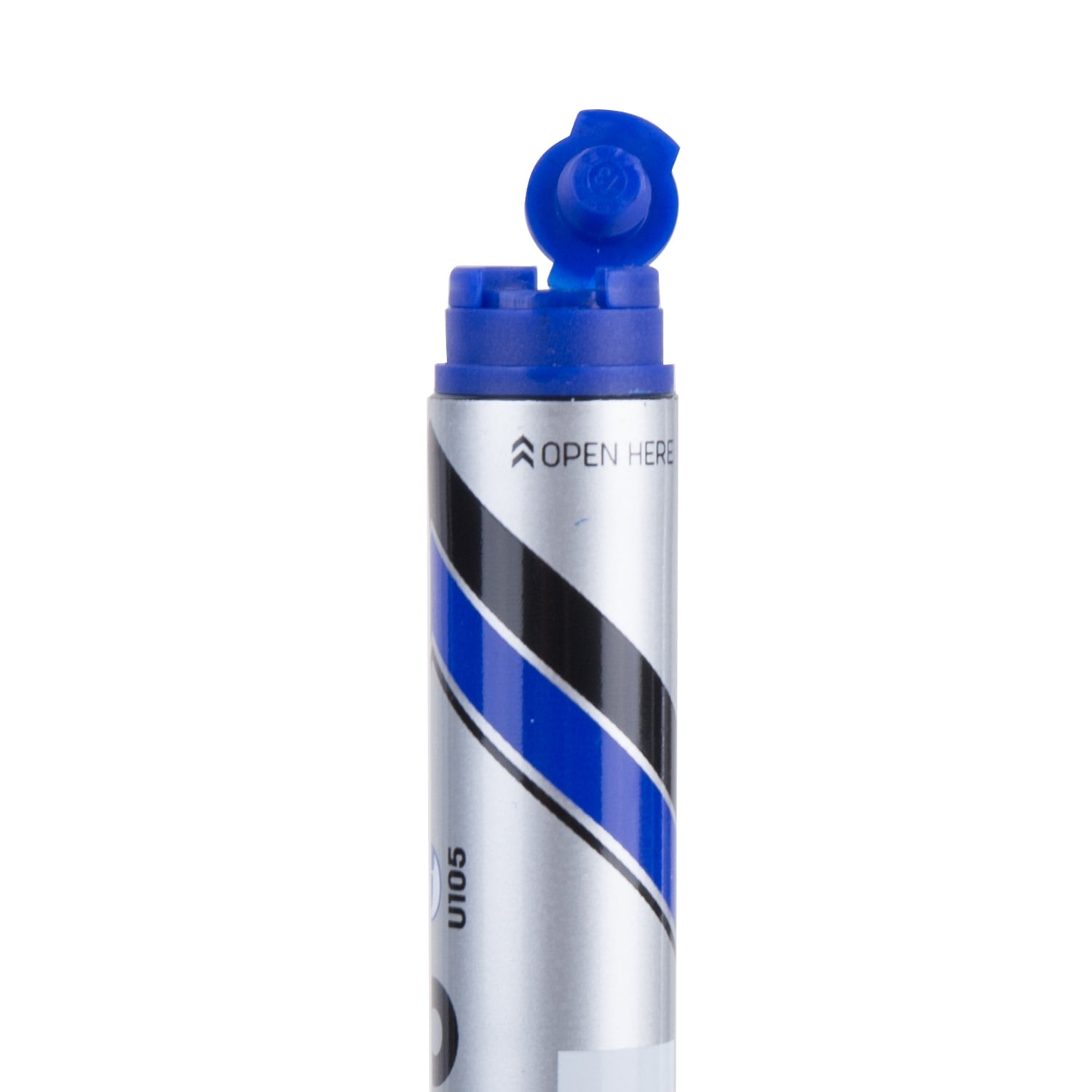 MARKER PERMANENT ALBASTRU VARF ROTUND 2MM REINCARCABIL DELI