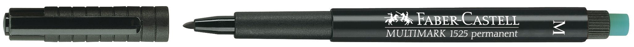 MARKER PERMANENT NEGRU M MULTIMARK FABER-CASTELL