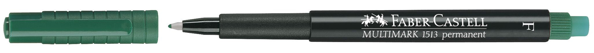 MARKER PERMANENT VERDE F MULTIMARK FABER-CASTELL