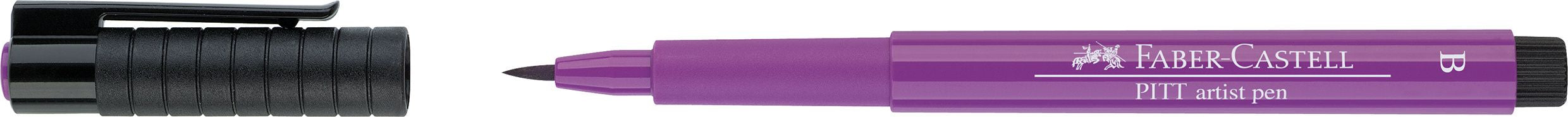PITT ARTIST PEN BRUSH ROZ PURPURIU FABER-CASTELL