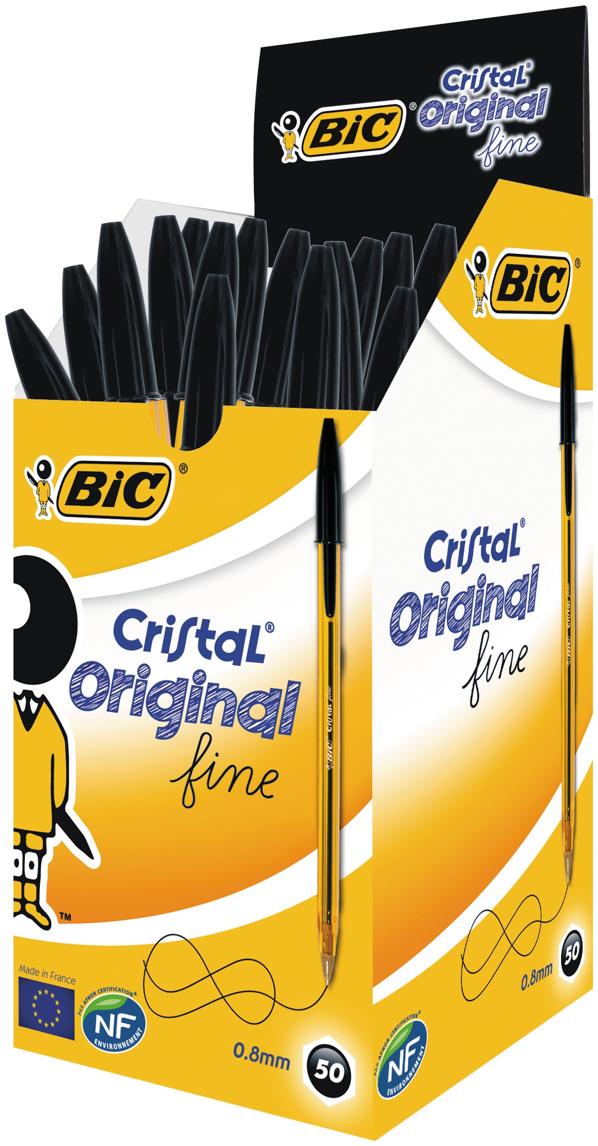 PIX UNICA FOLOSINTA NEGRU CRISTAL FINE BIC