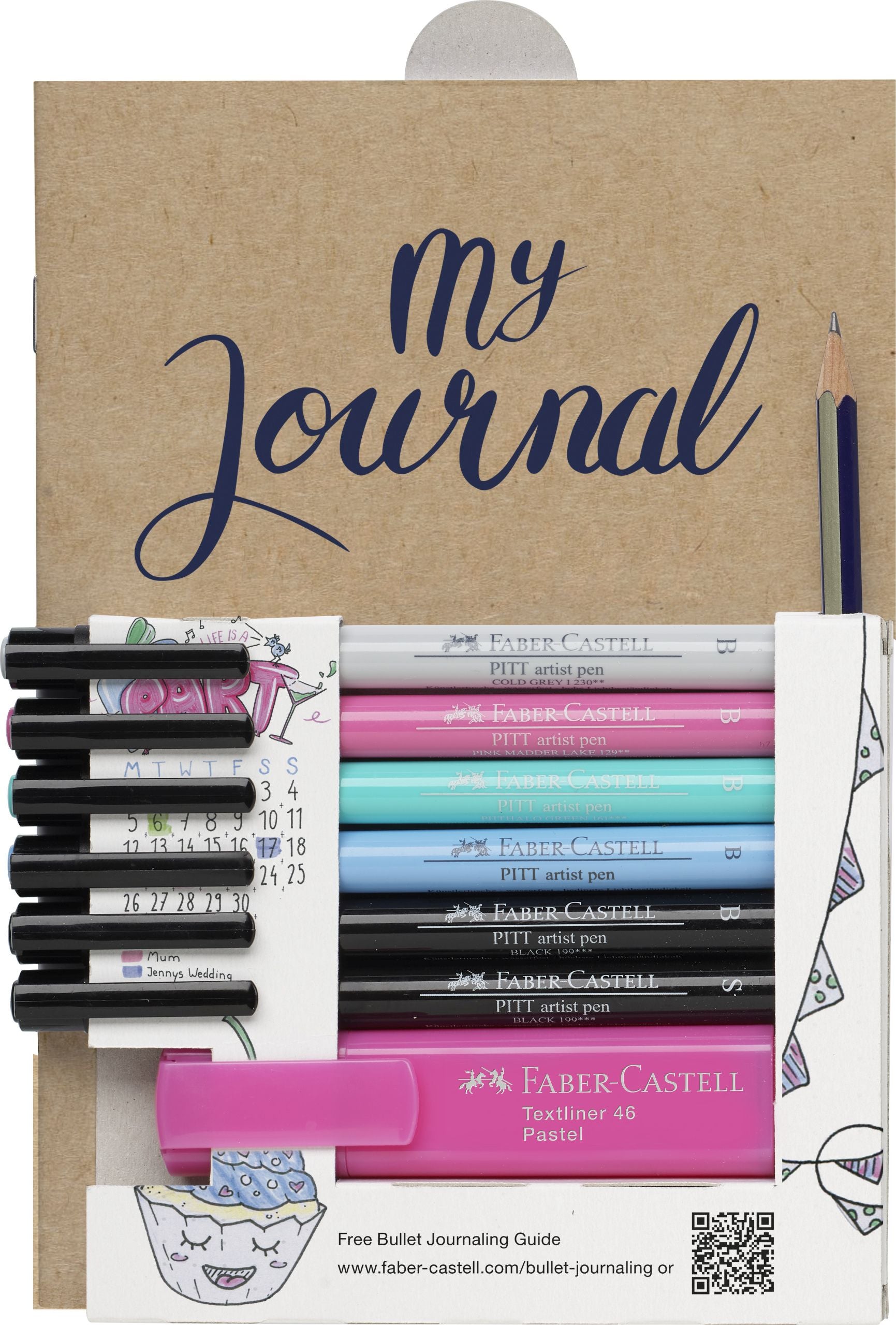 SET BULLET JOURNALING 9 BUC FABER-CASTELL