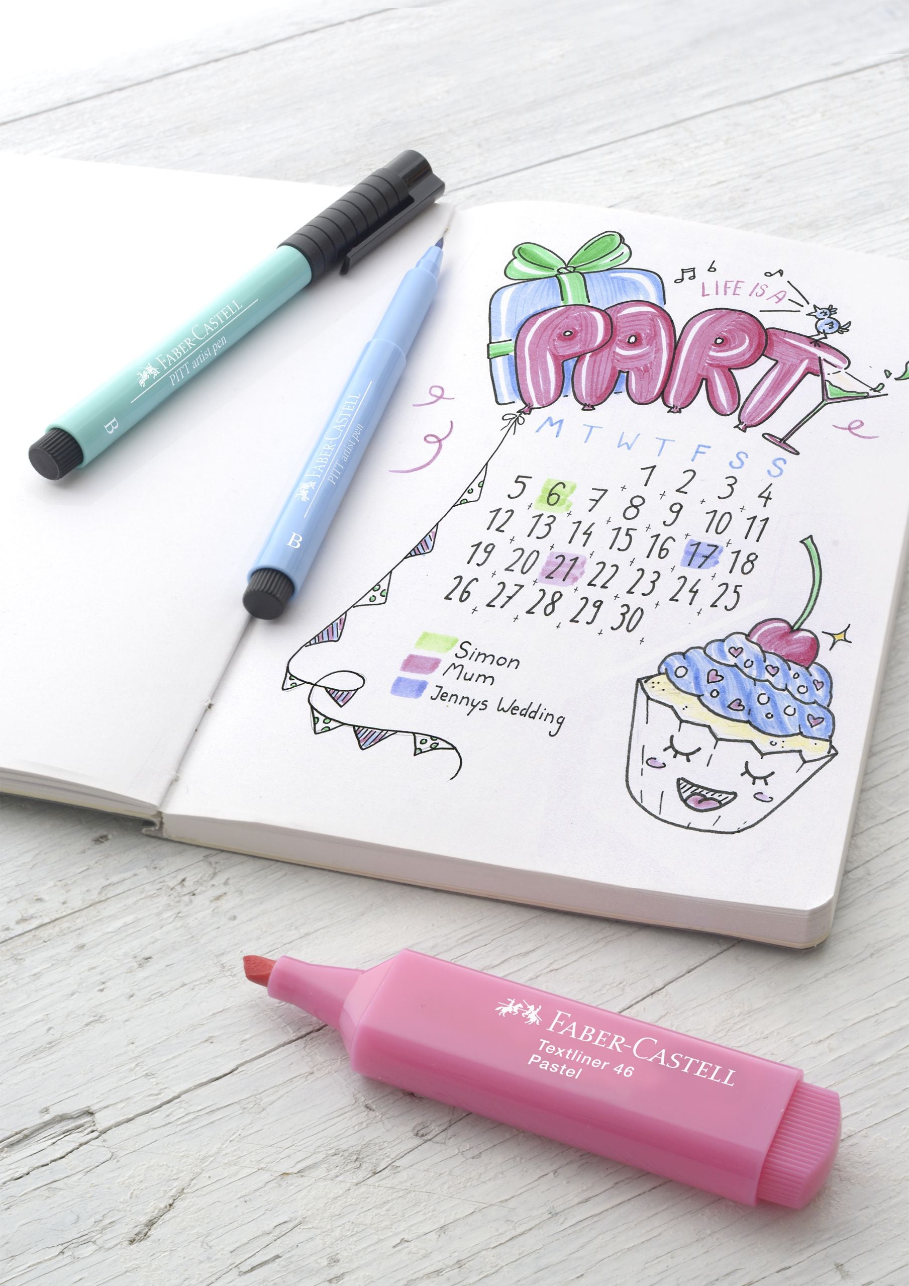 SET BULLET JOURNALING 9 BUC FABER-CASTELL