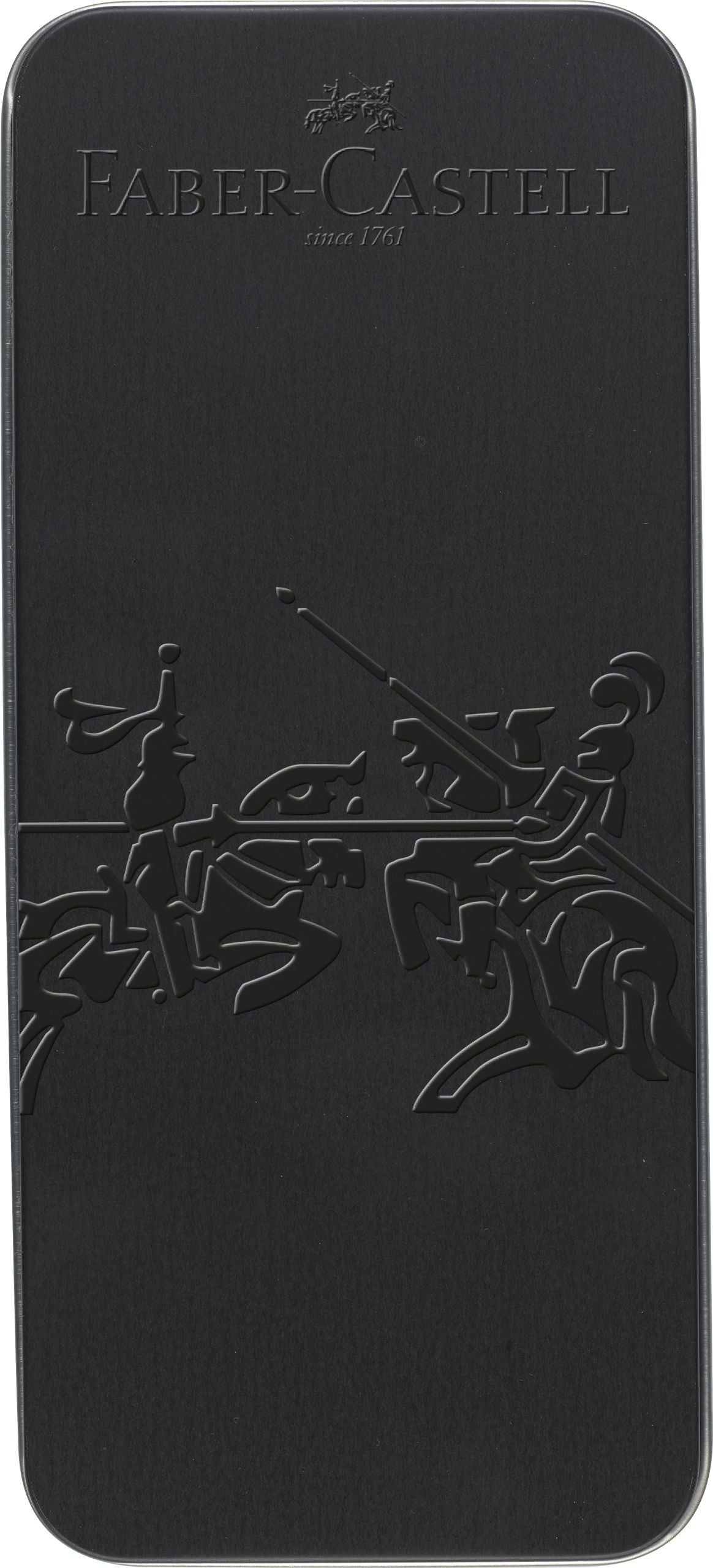 SET CADOU STILOU + PIX GRIP 2011 ALL BLACK FABER-CASTELL
