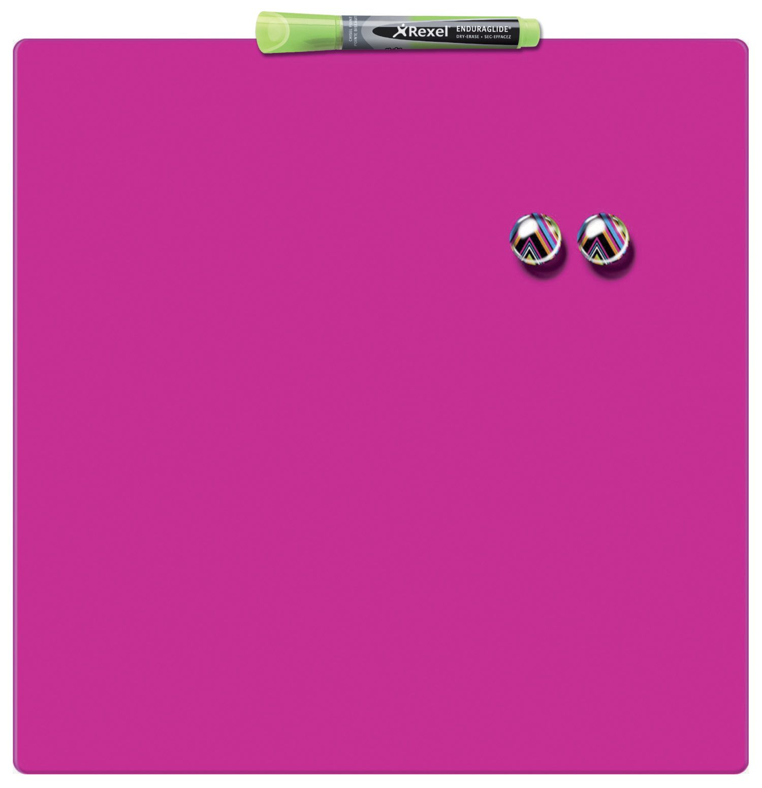 TABLA MAGNETICA 36*36 CM ROZ NOBO