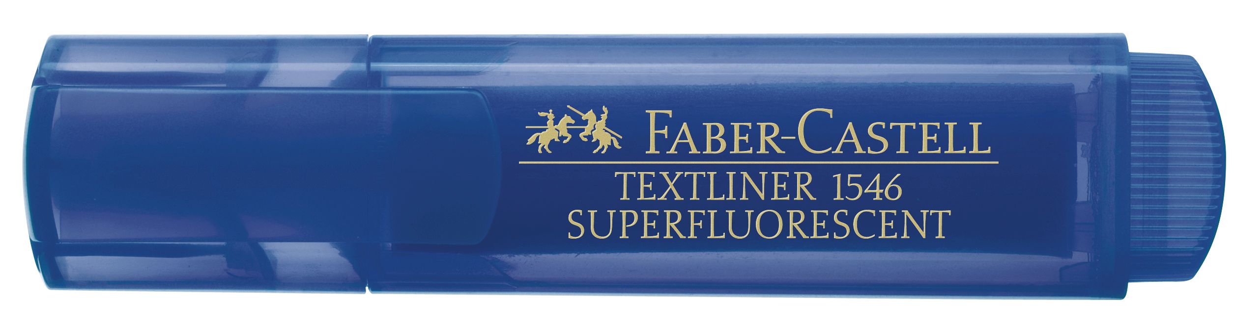 TEXTMARKER ALBASTRU SUPERFLUORESCENT 1546 FABER-CASTELL