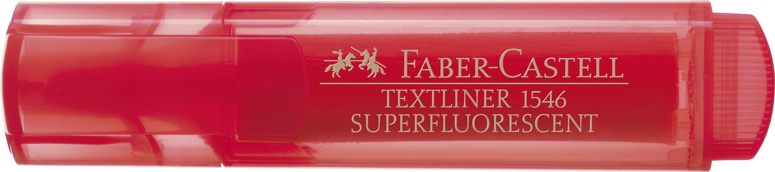 TEXTMARKER ROSU SUPERFLUORESCENT 1546 FABER-CASTELL