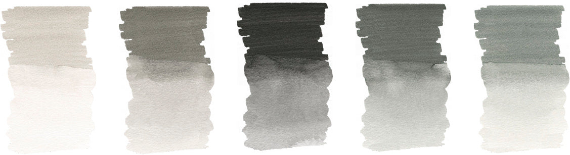 SET 5 MARKERE SOLUBILE TONURI DE GRI A.DURER FABER-CASTELL