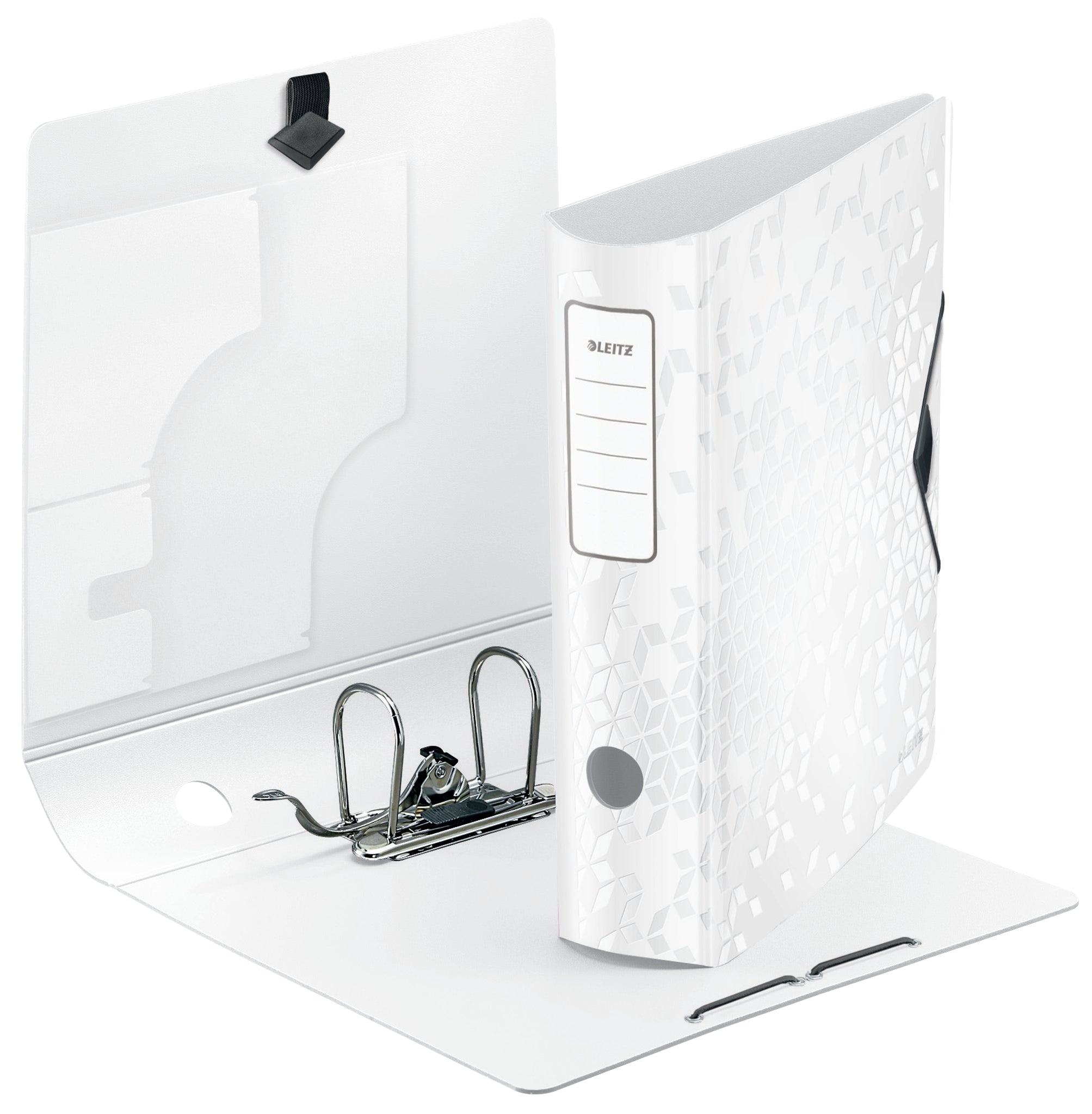 BIBLIORAFT PLASTIFIAT 8.2 CM 180GRADE ALB ACTIVE WOW LEITZ