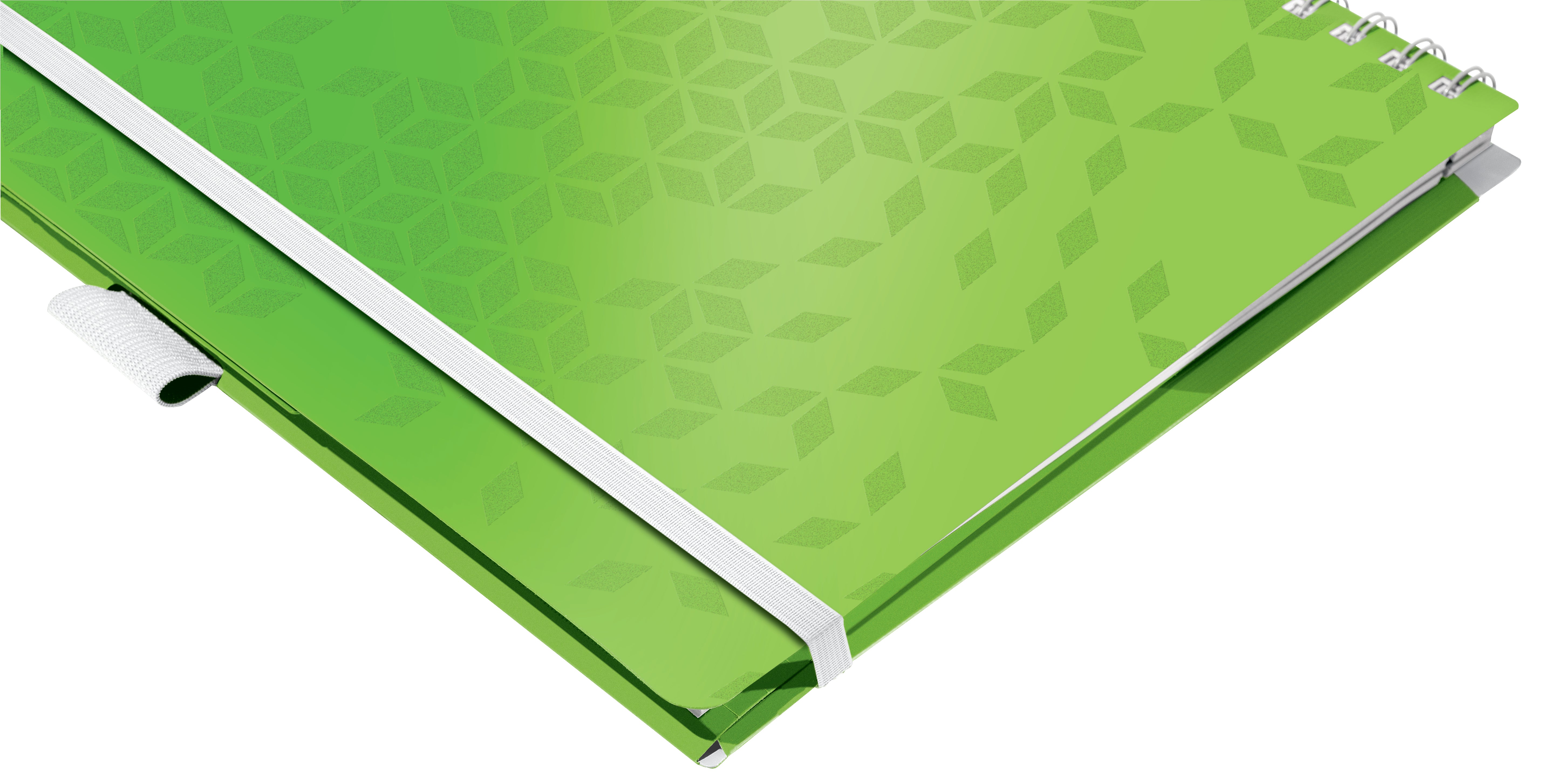 CAIET BIROU SPIRA A4 DICTANDO VERDE COPERTA PP BE MOBILE WOW LEITZ