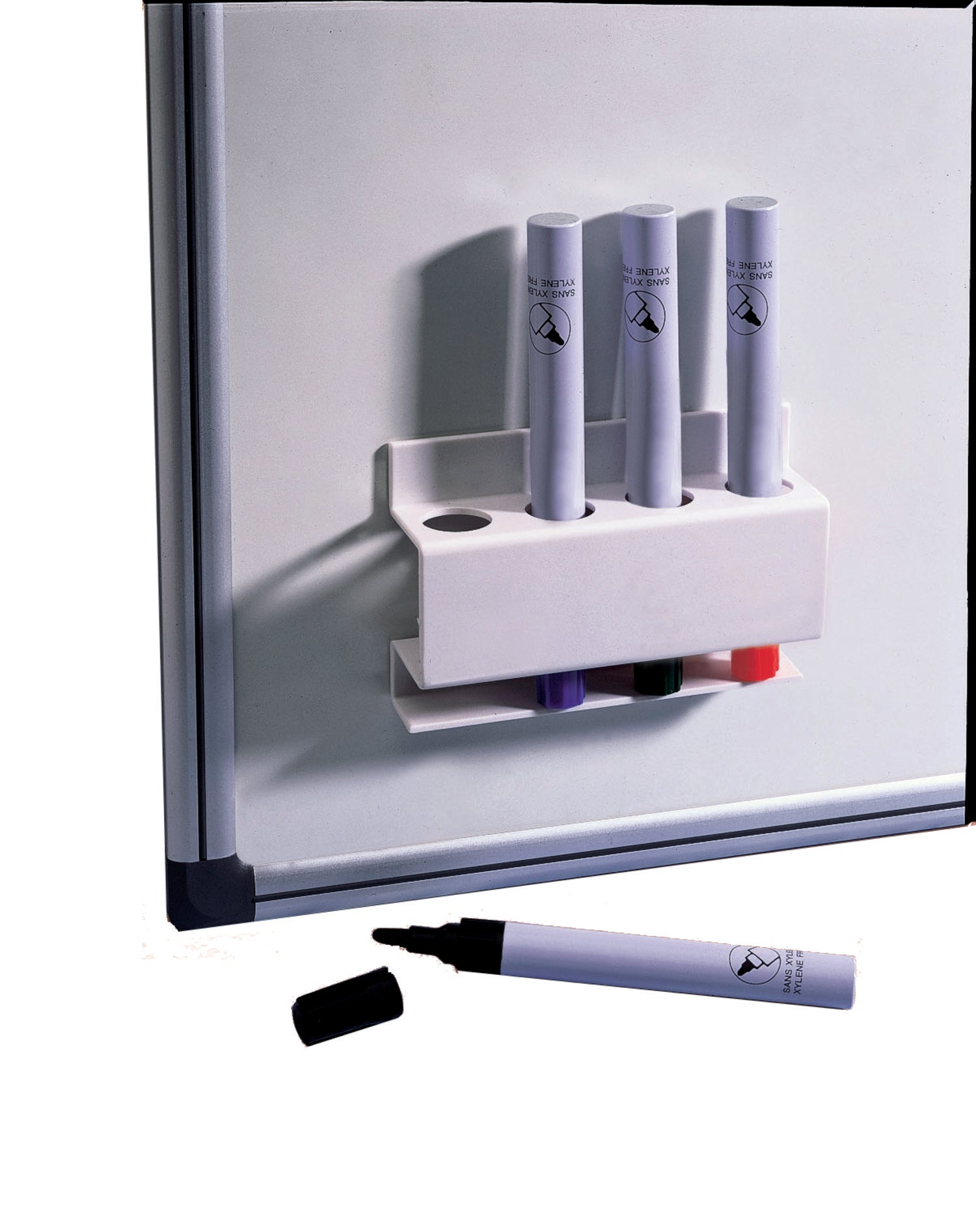 SUPORT INSTRUMENTE DE SCRIS MAGNETIC PATRAT PT MARKERE ALB NOBO