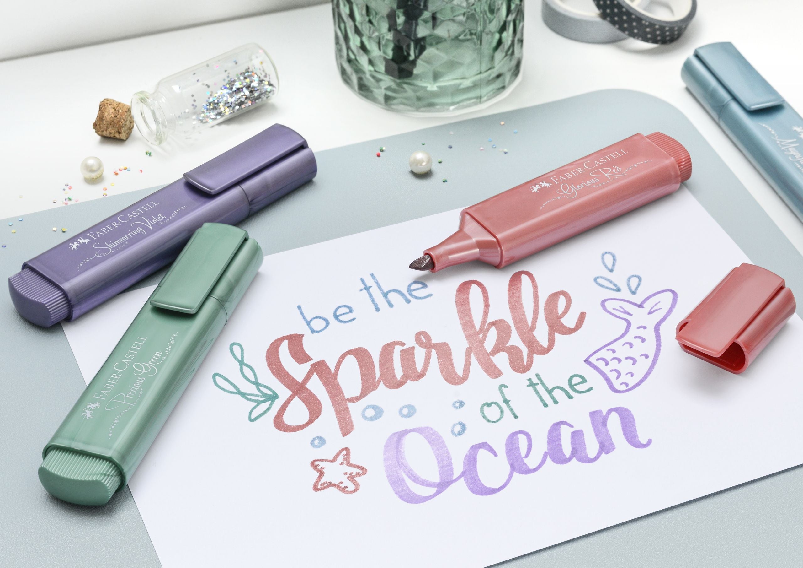 TEXTMARKER VIOLET METALIZAT 1546 FABER-CASTELL