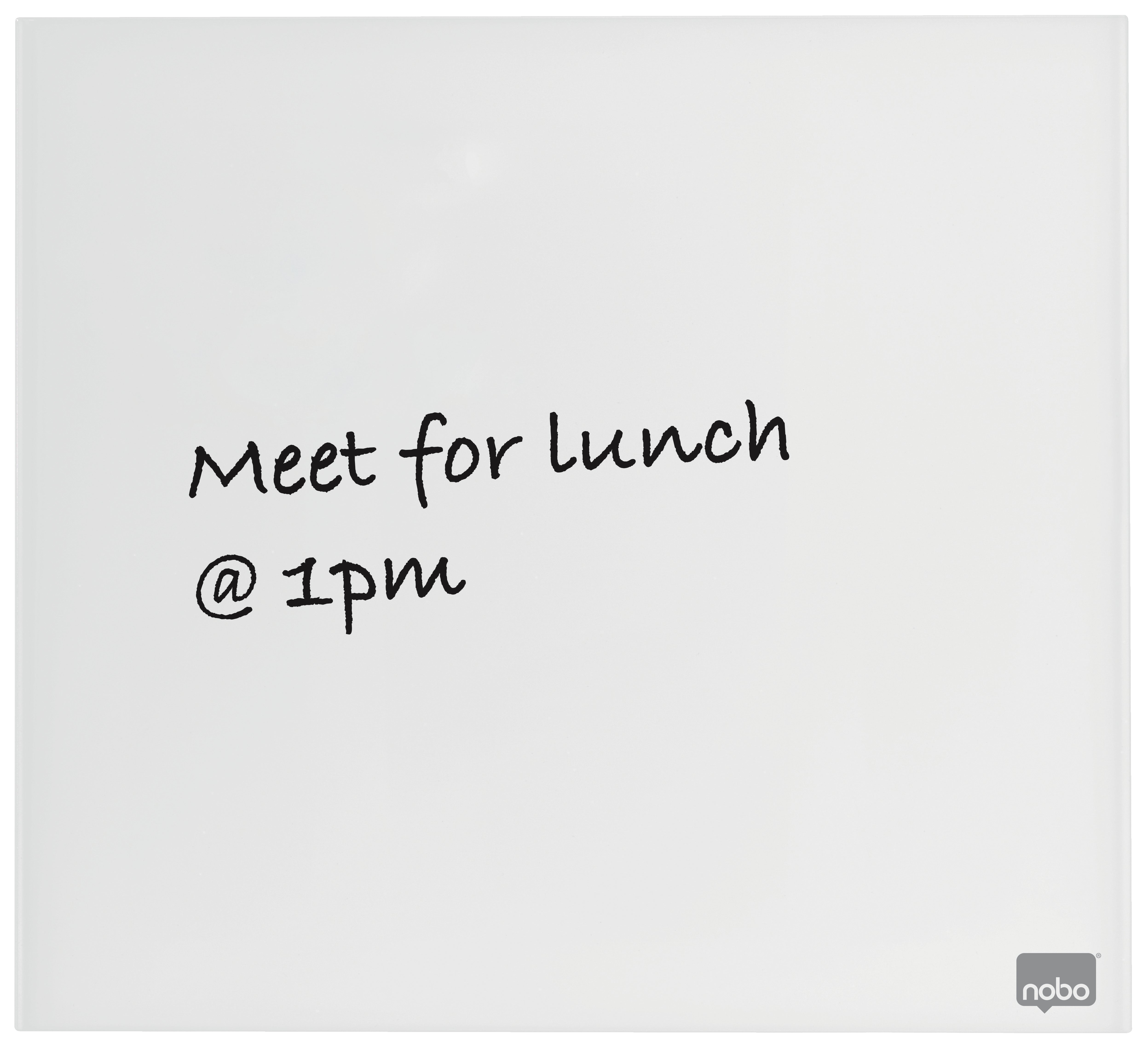 WHITEBOARD MAGNETIC STICLA 45*45 CM+ACCESORII DIAMOND NOBO