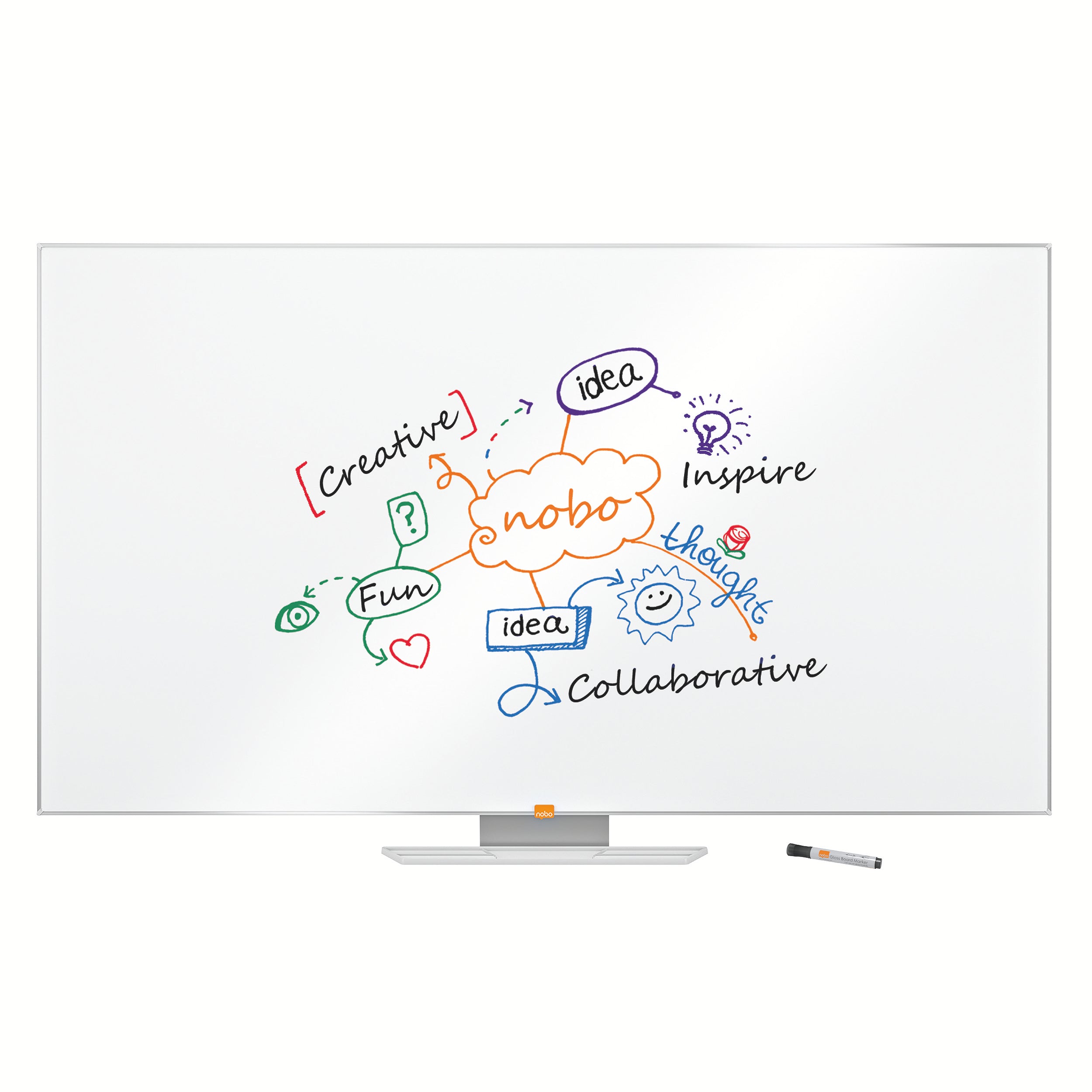 WHITEBOARD MAGNETIC WIDESCREEN 70