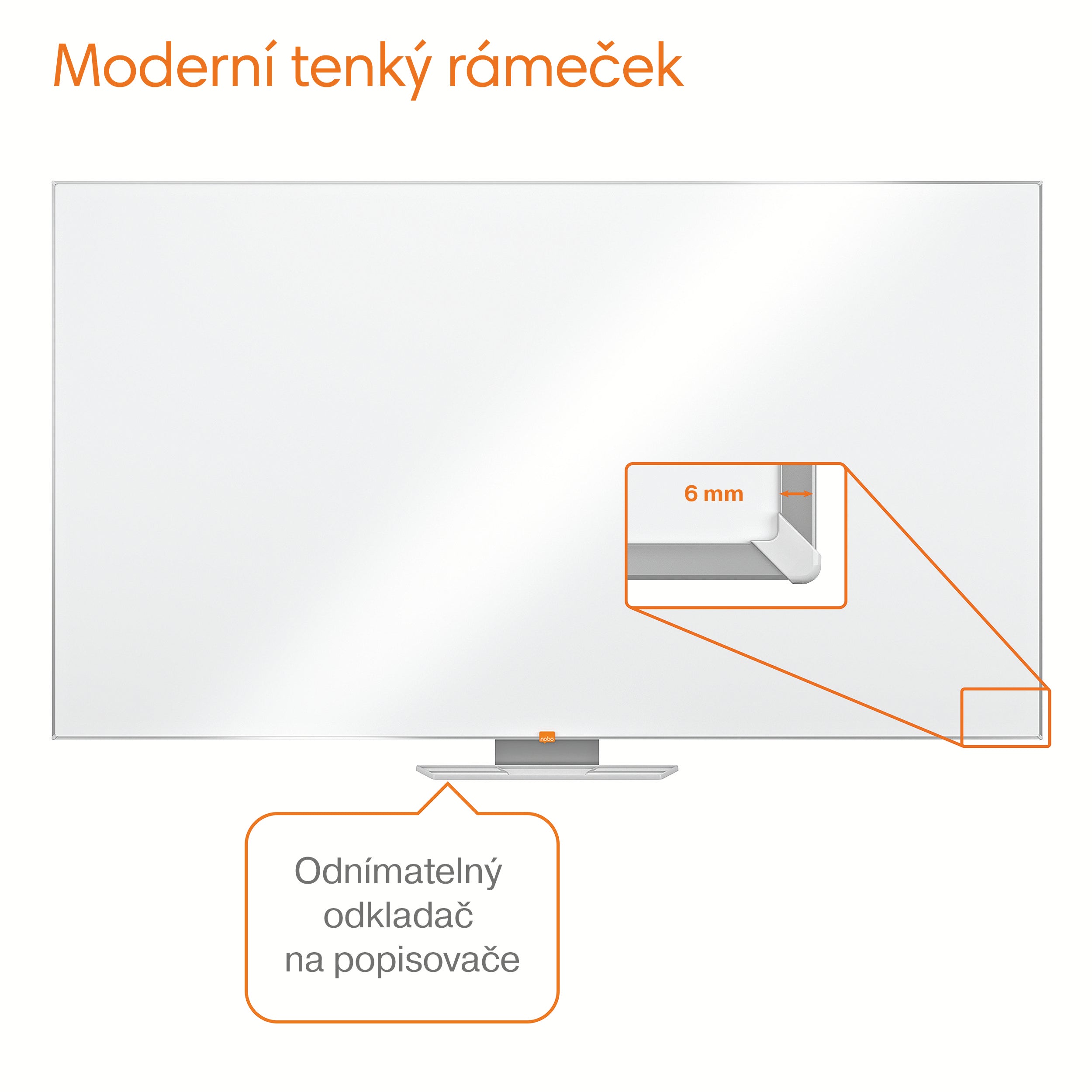 WHITEBOARD MAGNETIC WIDESCREEN 85