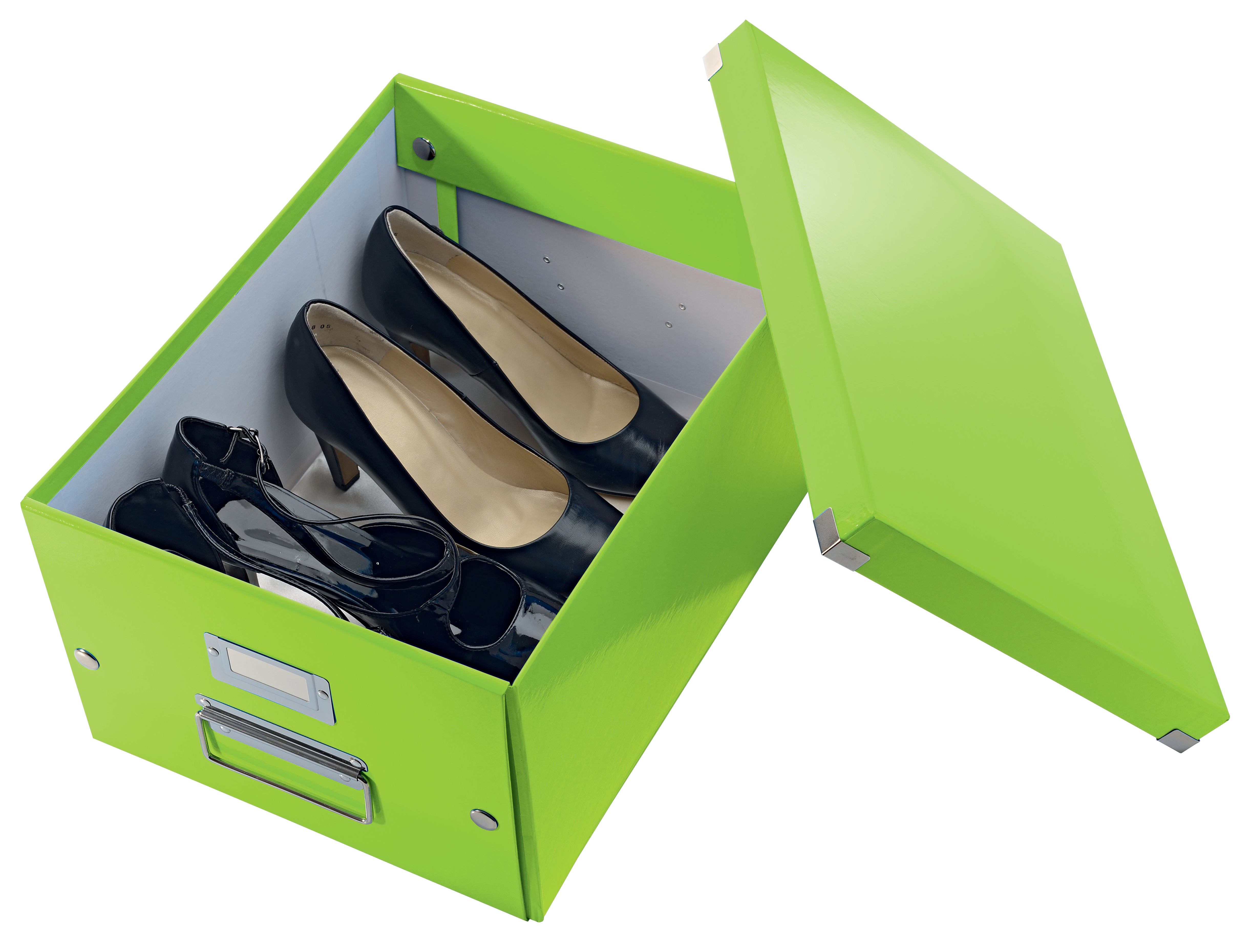 CUTIE DEPOZITARE MEDIE VERDE CLICK&STORE LEITZ
