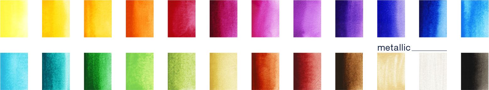 ACUARELE 24 CULORI CREATIVE STUDIO FABER-CASTELL