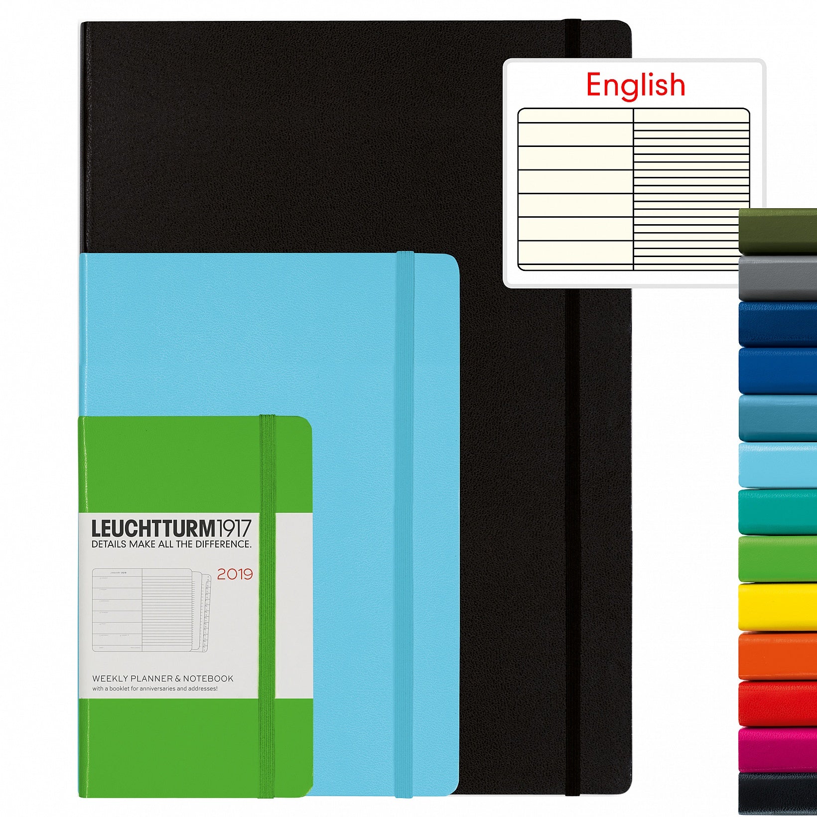 AGENDA SAPTAMANALA+CAIET A5 2019 AURIU LEUCHTTURM