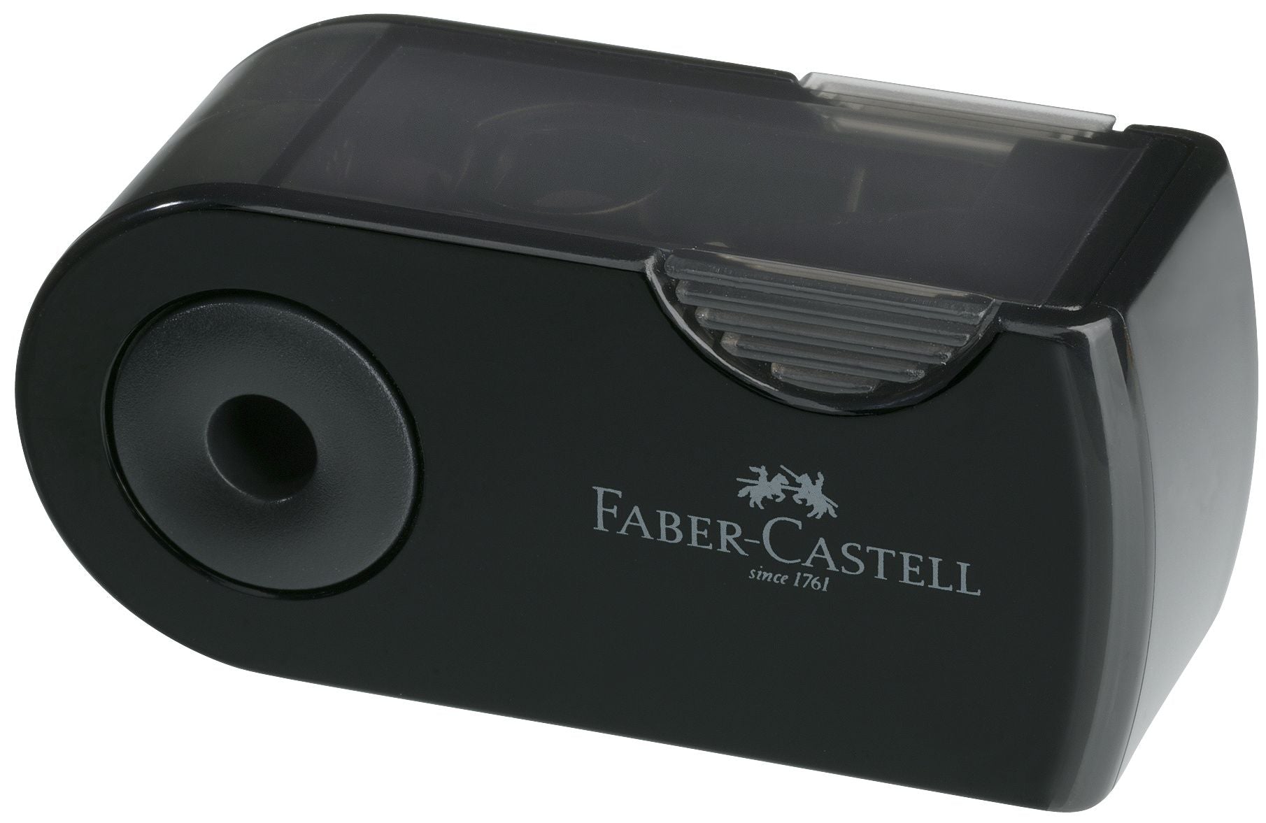 ASCUTITOARE PLASTIC SIMPLA SLEEVE-MINI NEAGRA FABER-CASTELL