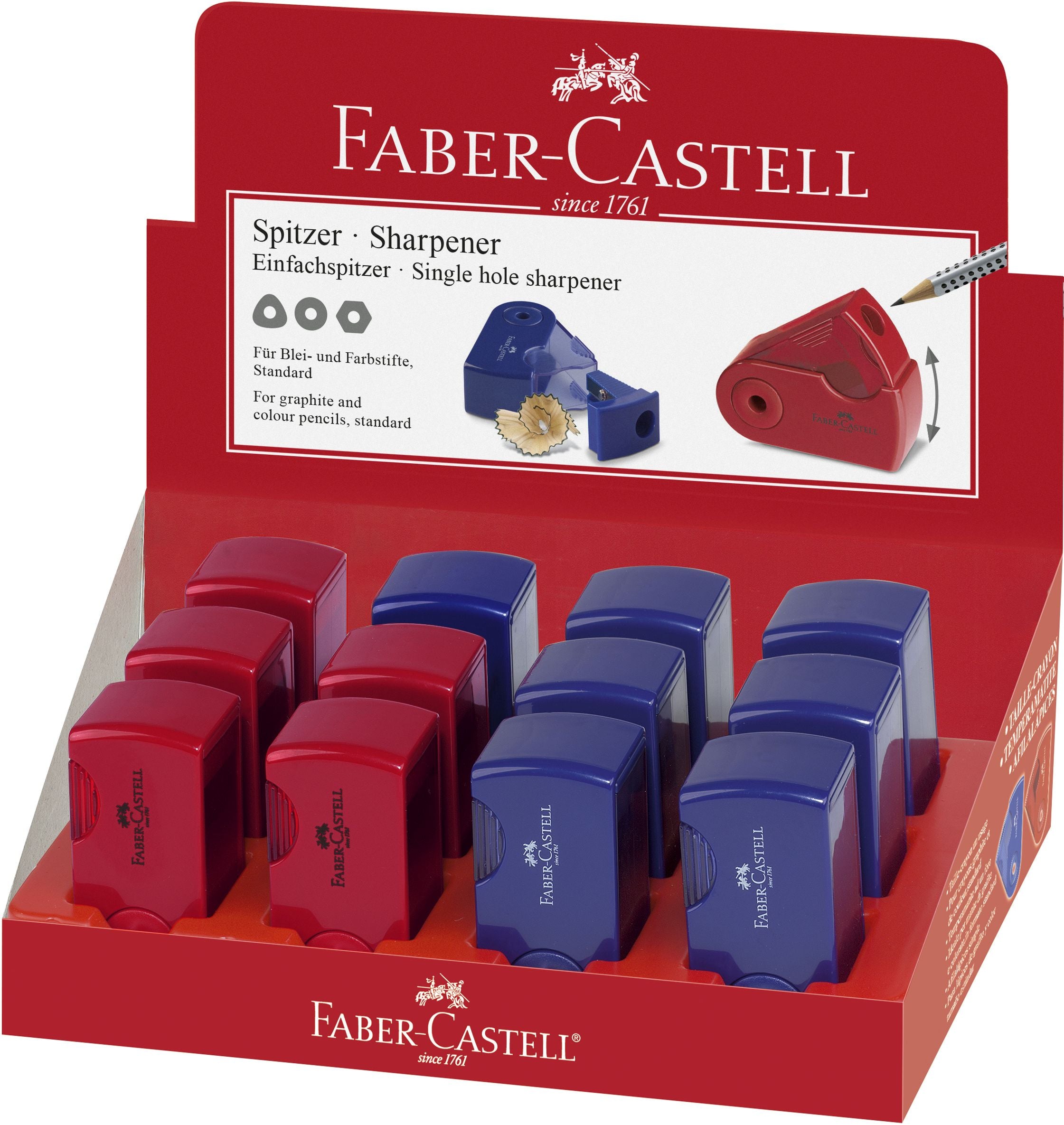 ASCUTITOARE PLASTIC SIMPLA SLEEVE-MINI ROSIE/ALBASTRA FABER-CAST