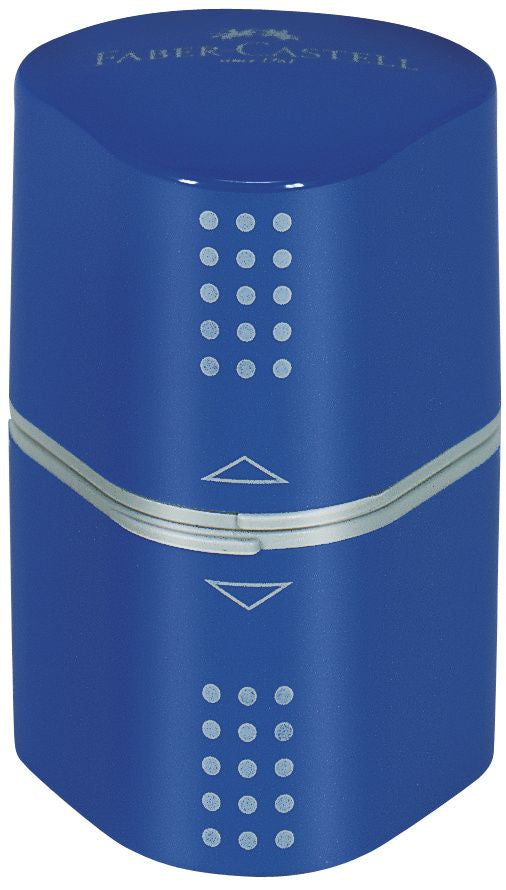 ASCUTITOARE TRIPLA GRIP 2001 ROSIE/ALBASTRA FABER-CASTELL