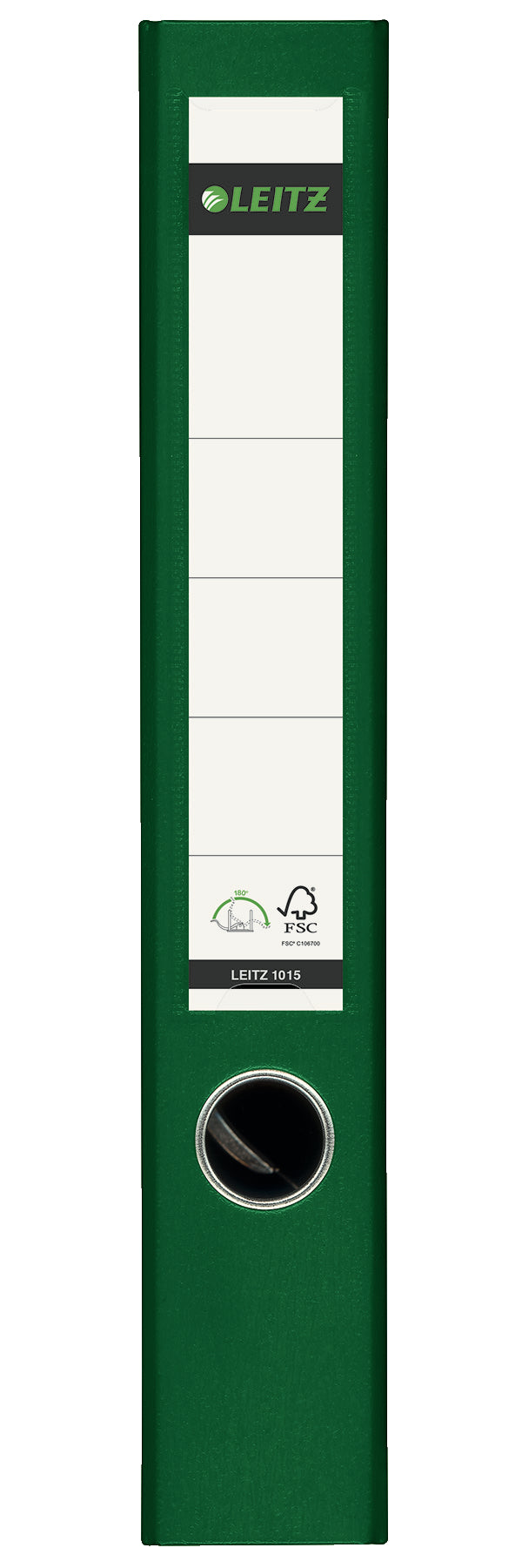 BIBLIORAFT PLASTIFIAT 5CM 180GRADE VERDE LEITZ