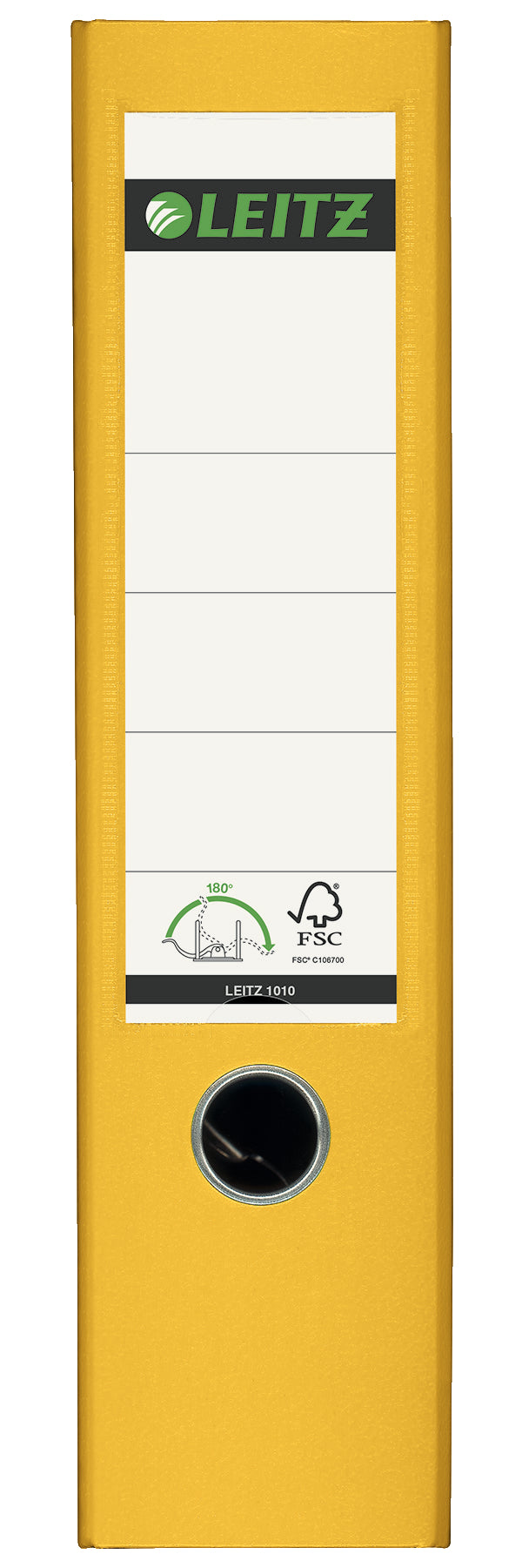 BIBLIORAFT PLASTIFIAT 8CM 180GRADE GALBEN LEITZ