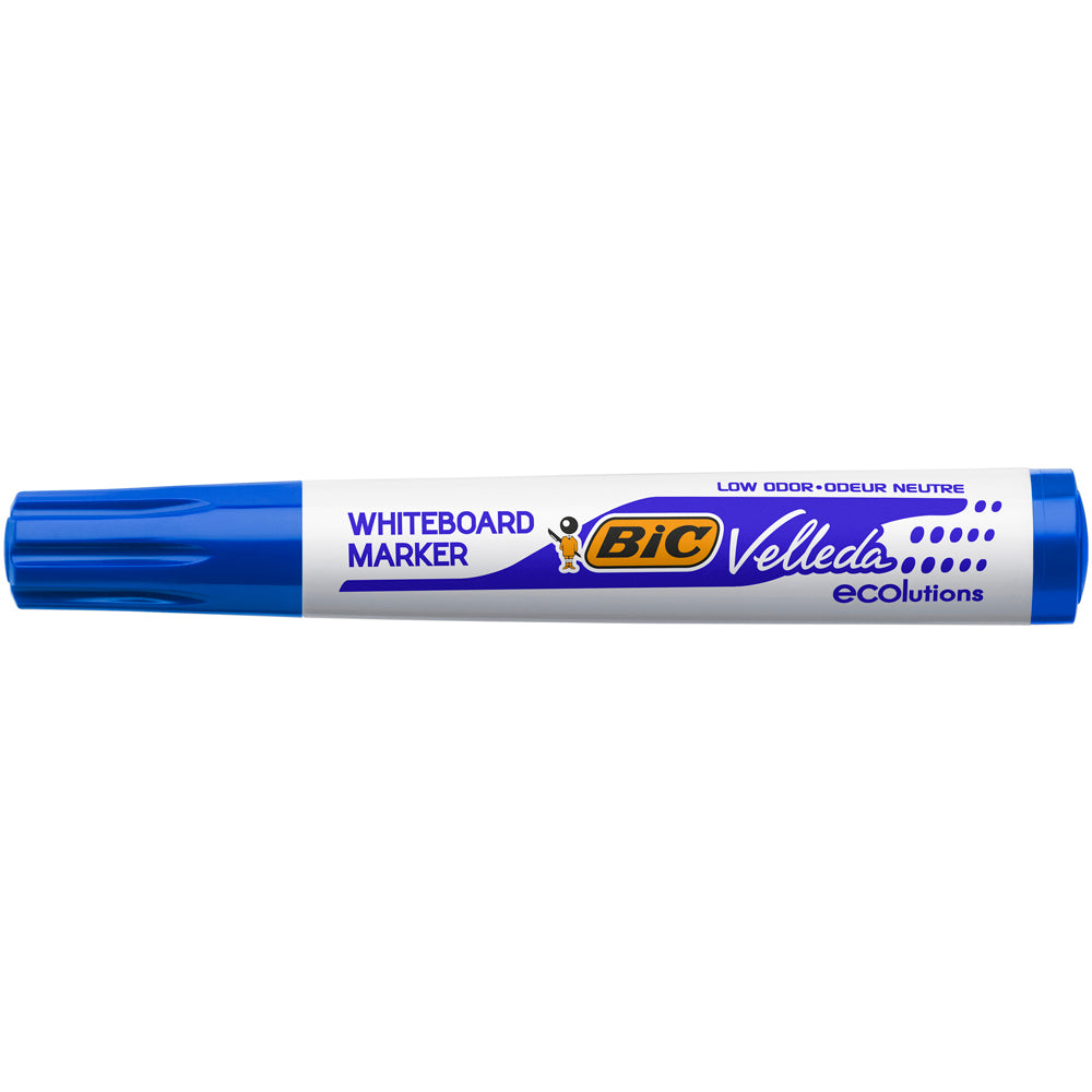 Marker tabla BIC, ECO Velleda 1701, rotund 1.5 mm, scriere albastra