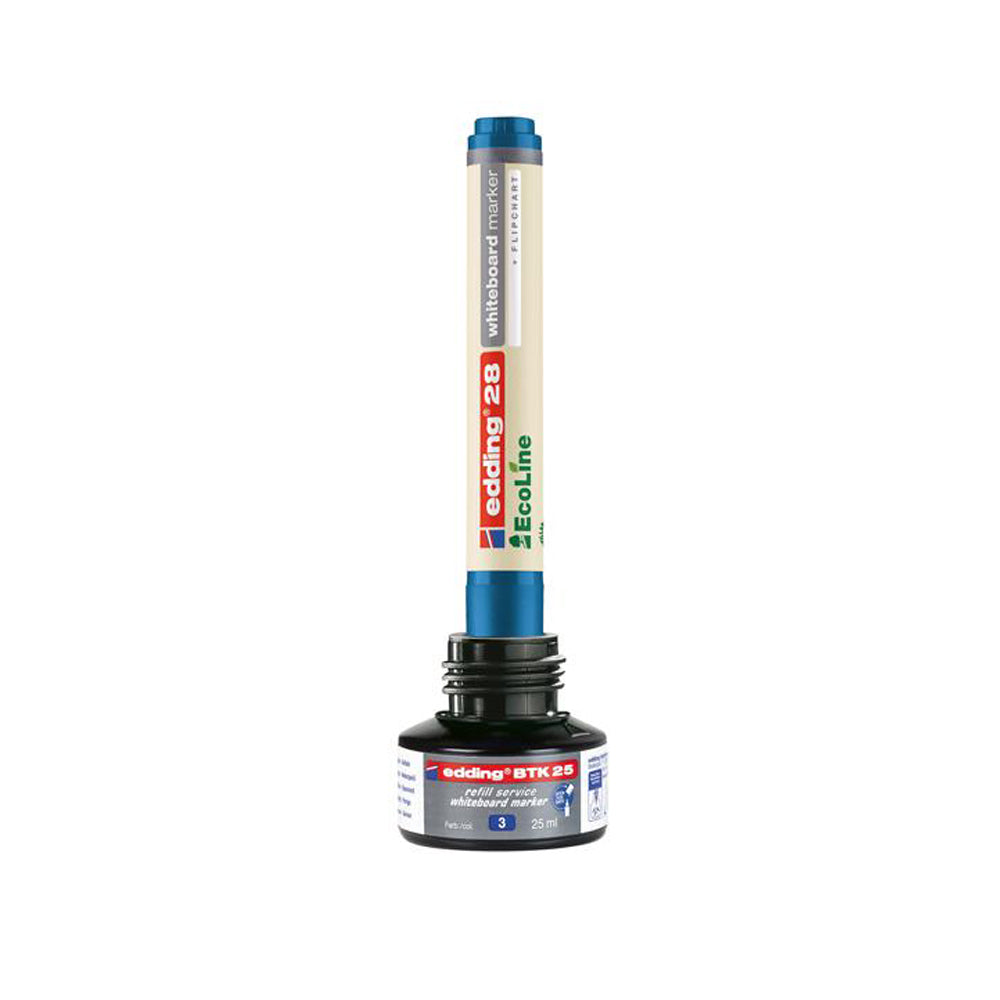 Tus Edding BTK25 pentru marker tabla, 25 ml, negru