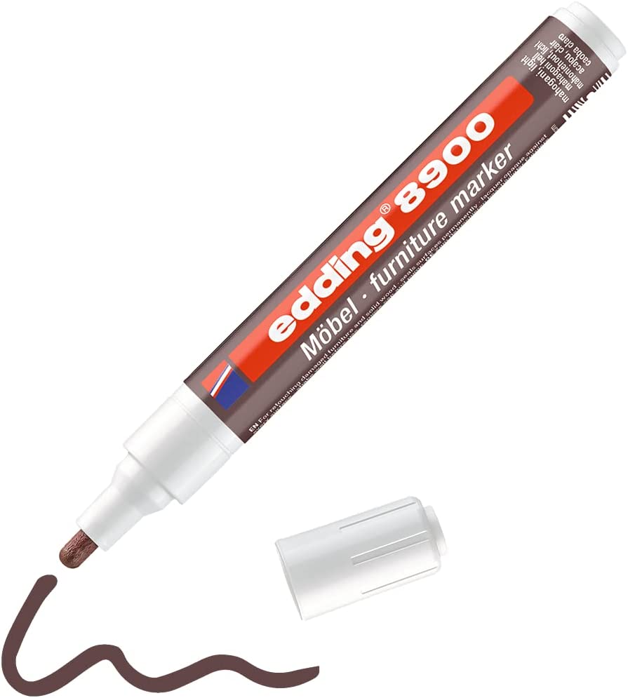 Marker Edding 8900 pentru retusuri mobilier, lemn mahon