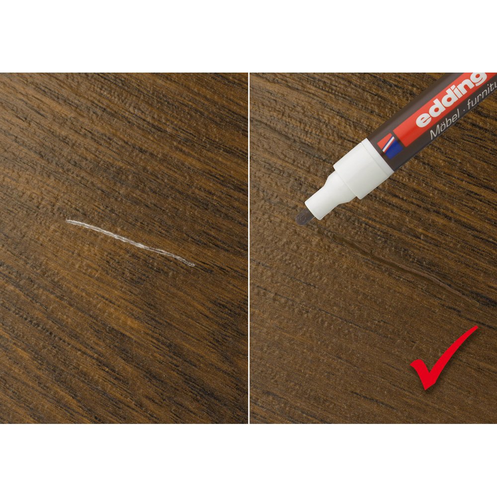 Marker Edding 8900 pentru retusuri mobilier lemn, par