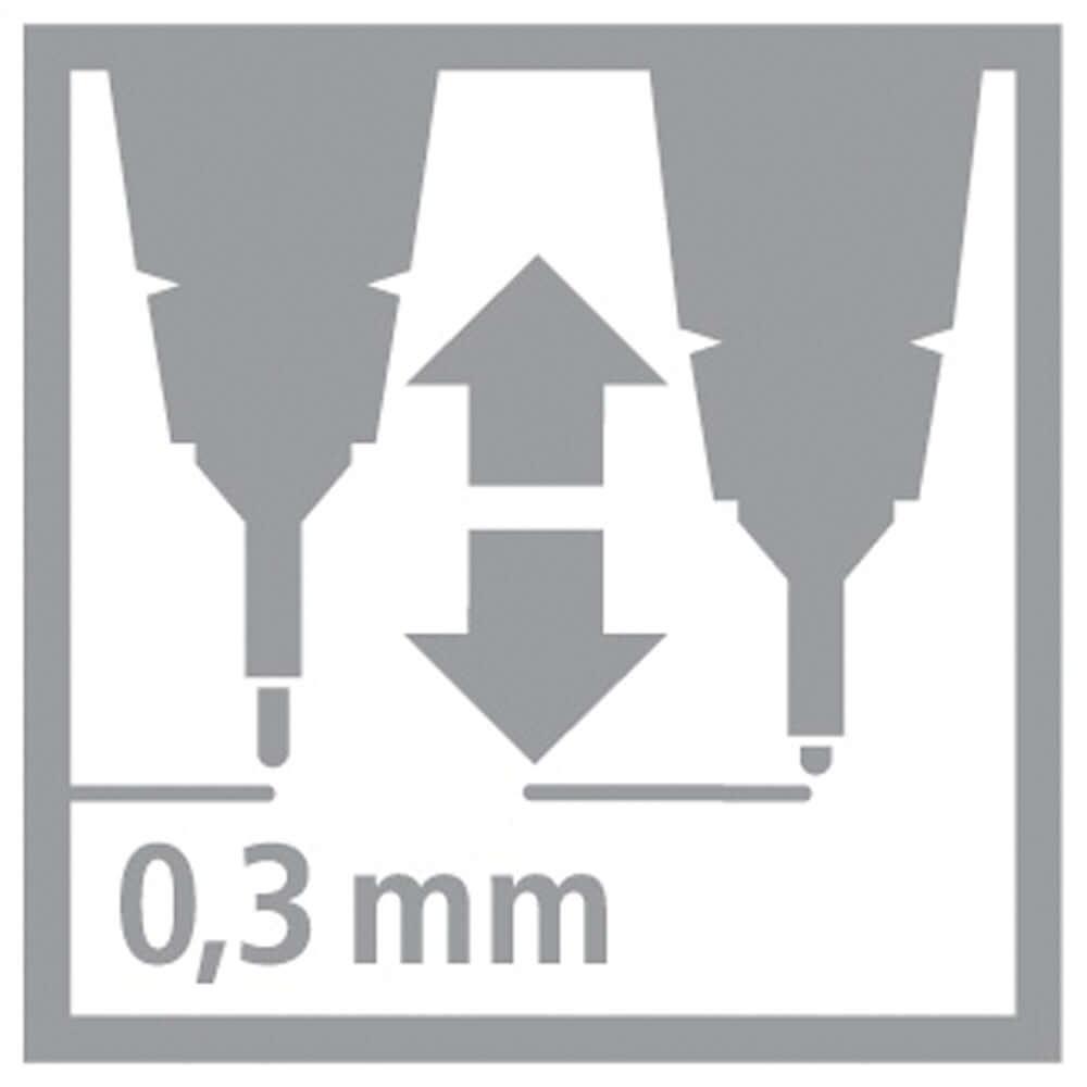 Liner Stabilo Sensor, varf 0.3 mm, albastru, blister