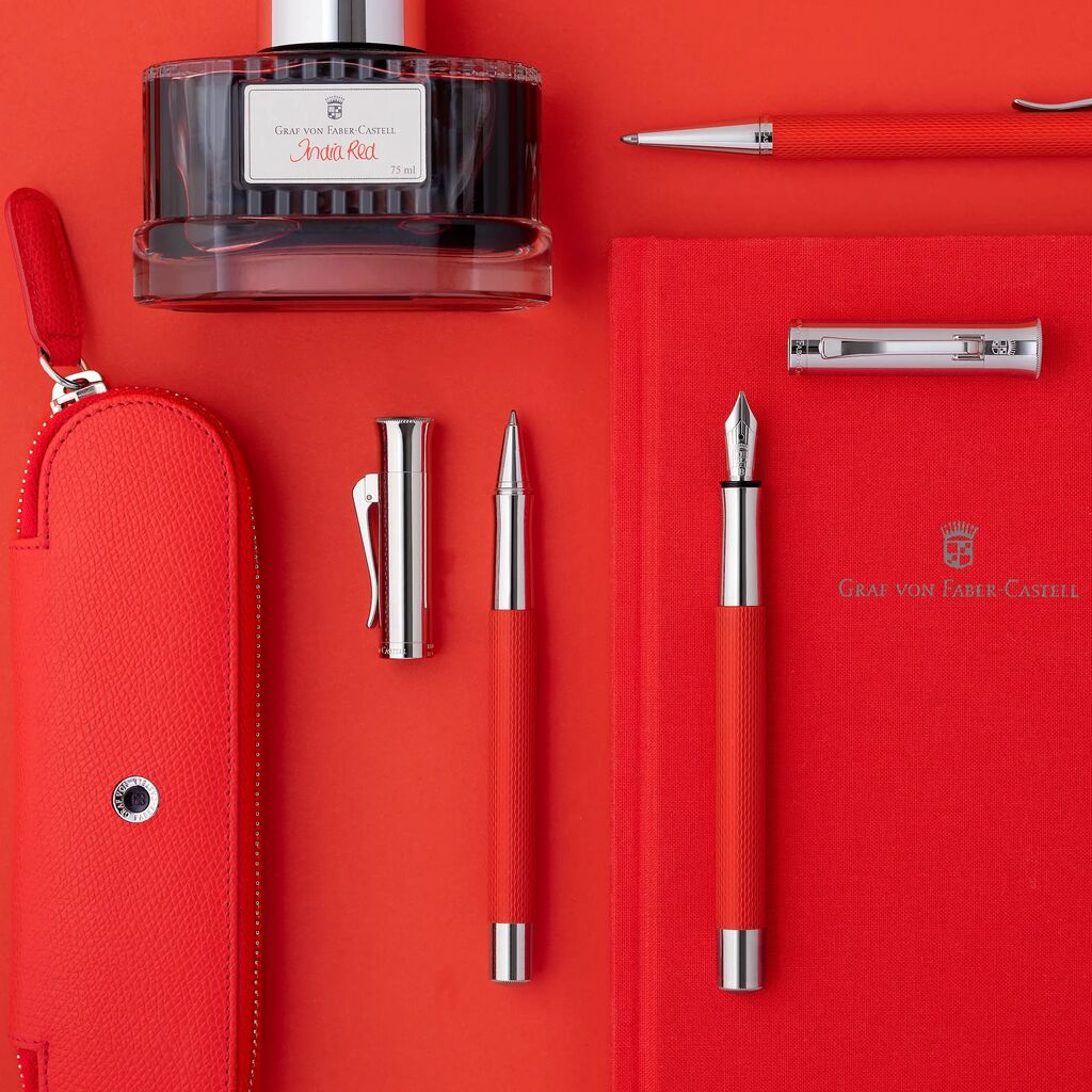 AGENDA A5 ROSU INDIAN GRAF VON FABER-CASTELL
