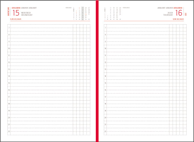 AGENDA A5 ZILNICA ALBASTRU PETROL TEXTURAT 2025 BASIC EGO