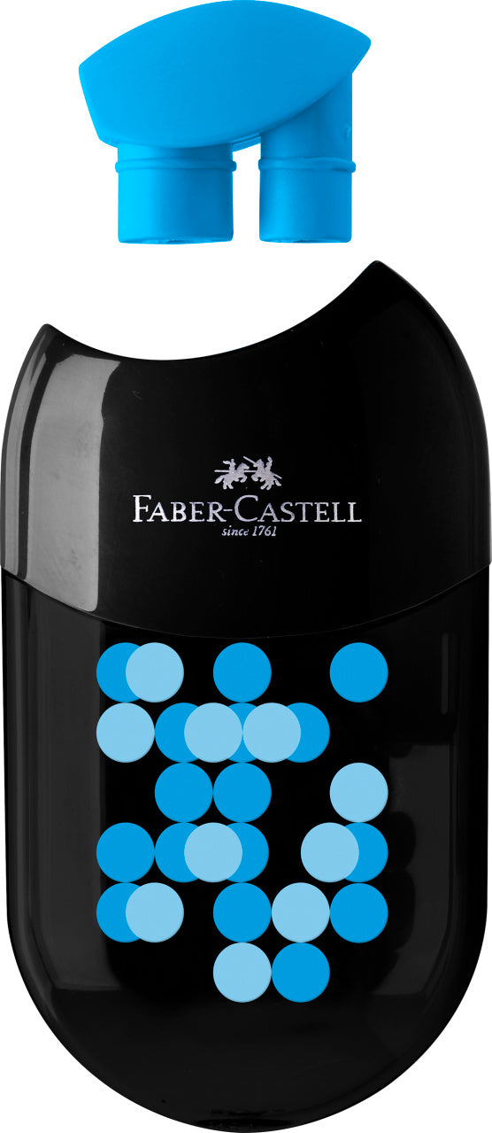 ASCUTITOARE CU RADIERA TWO TONE NEGRU CUL ASORTATE 2022 FABER-CASTELL