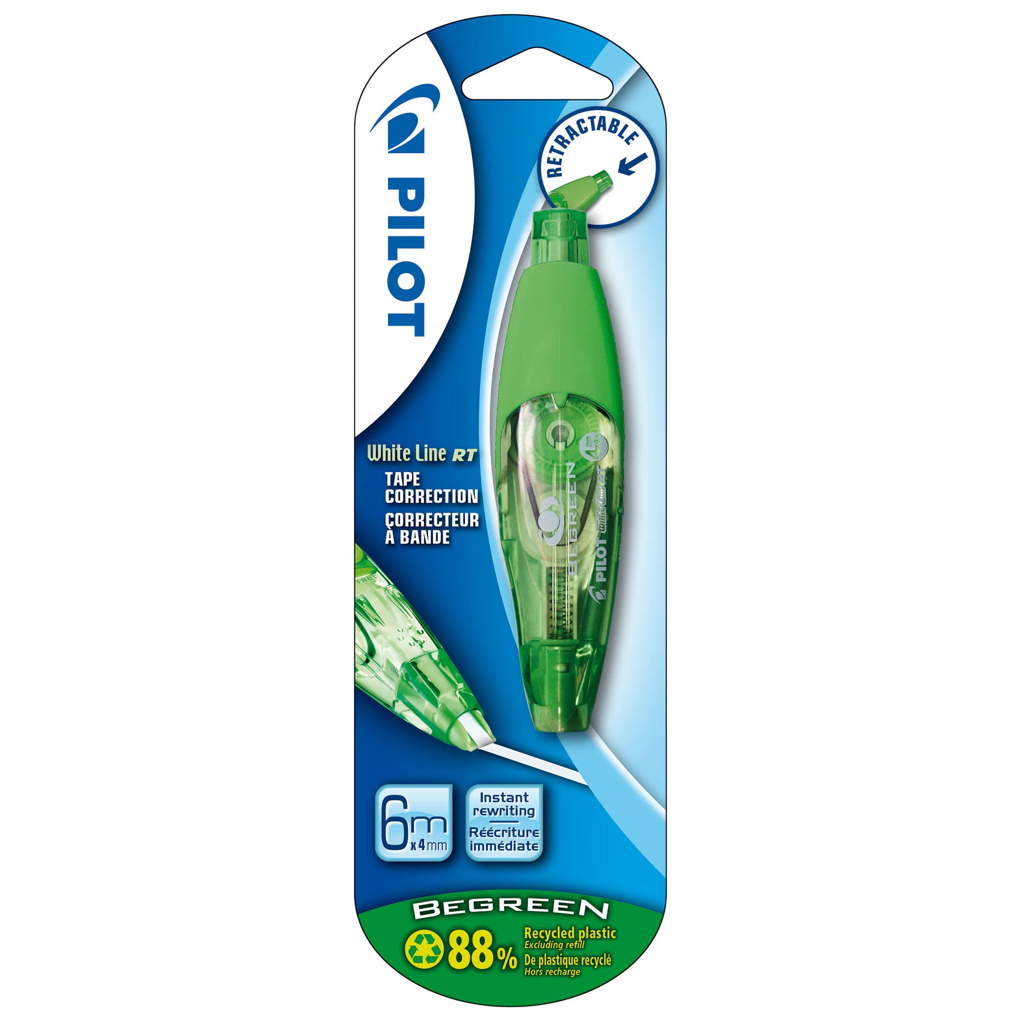 BANDA CORECTOARE 4MM*6M RETRACTABILA BEGREEN PILOT