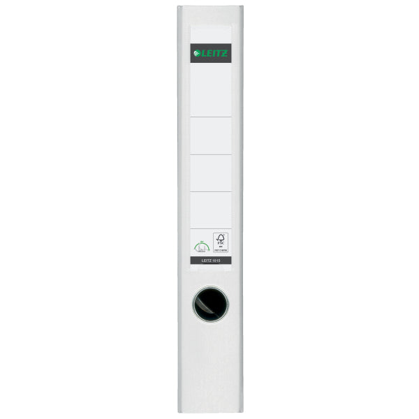 BIBLIORAFT PLASTIFIAT 5CM 180G ALB LEITZ